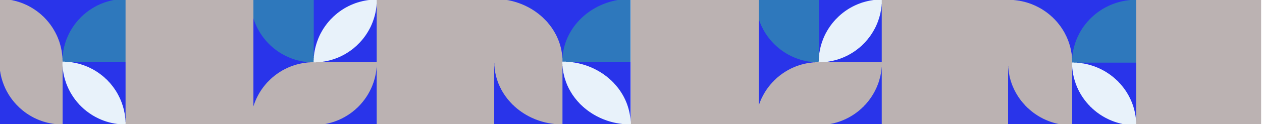 Diseño abstracto con formas geométricas en tonos de gris, azul y blanco.