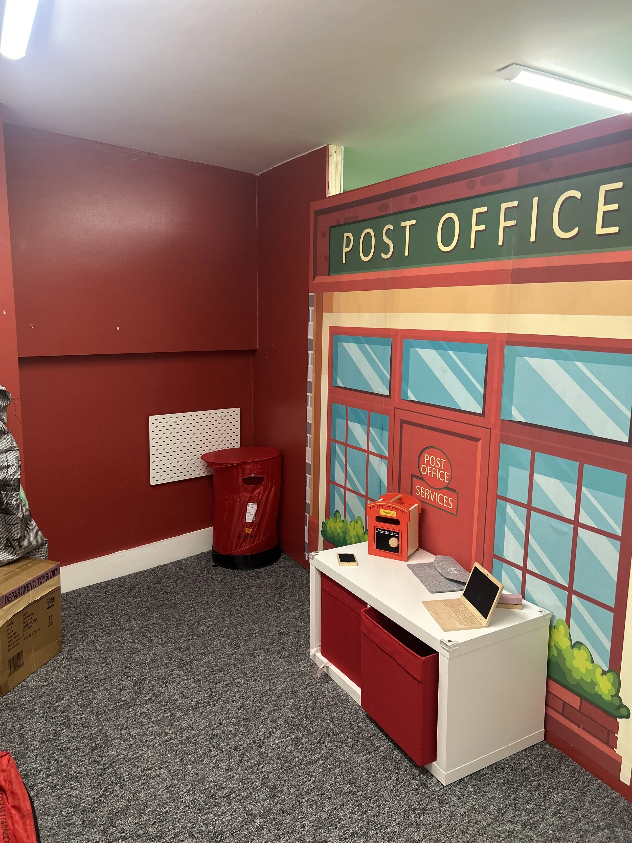 Image of the Pawst Office at Baby Bear's Play Cafe