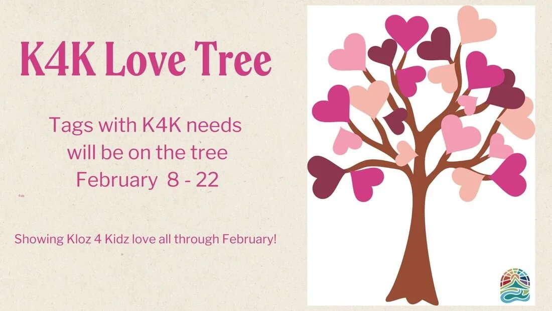 Love Kloz 4 Kidz " Valentine Tree