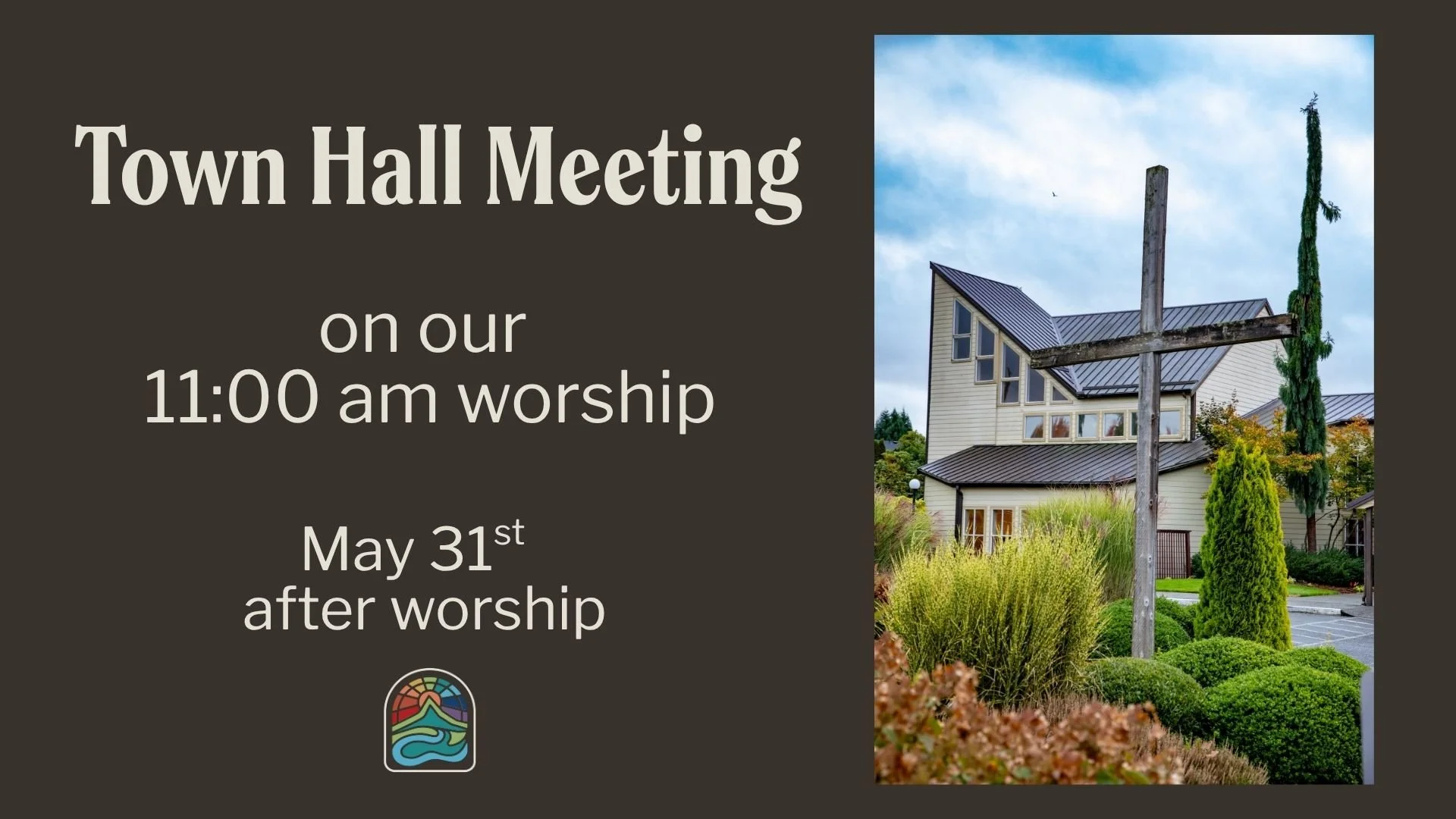 11:00 am Worship Town Hall