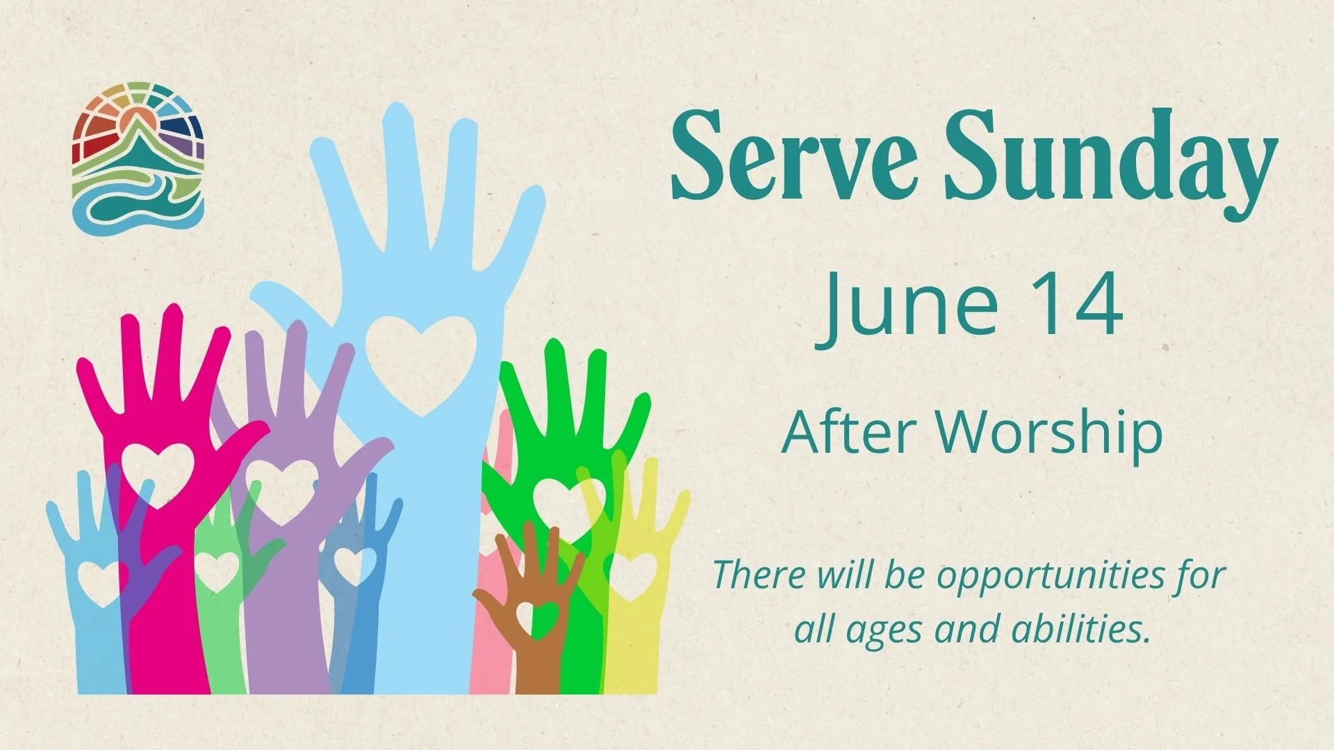 Serve Sunday 