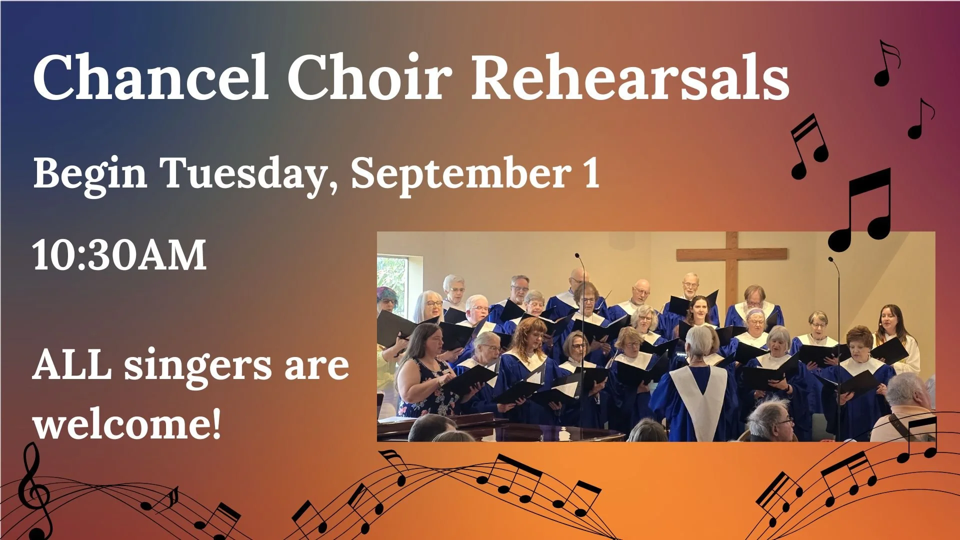 Chancel Choir Rehearsals