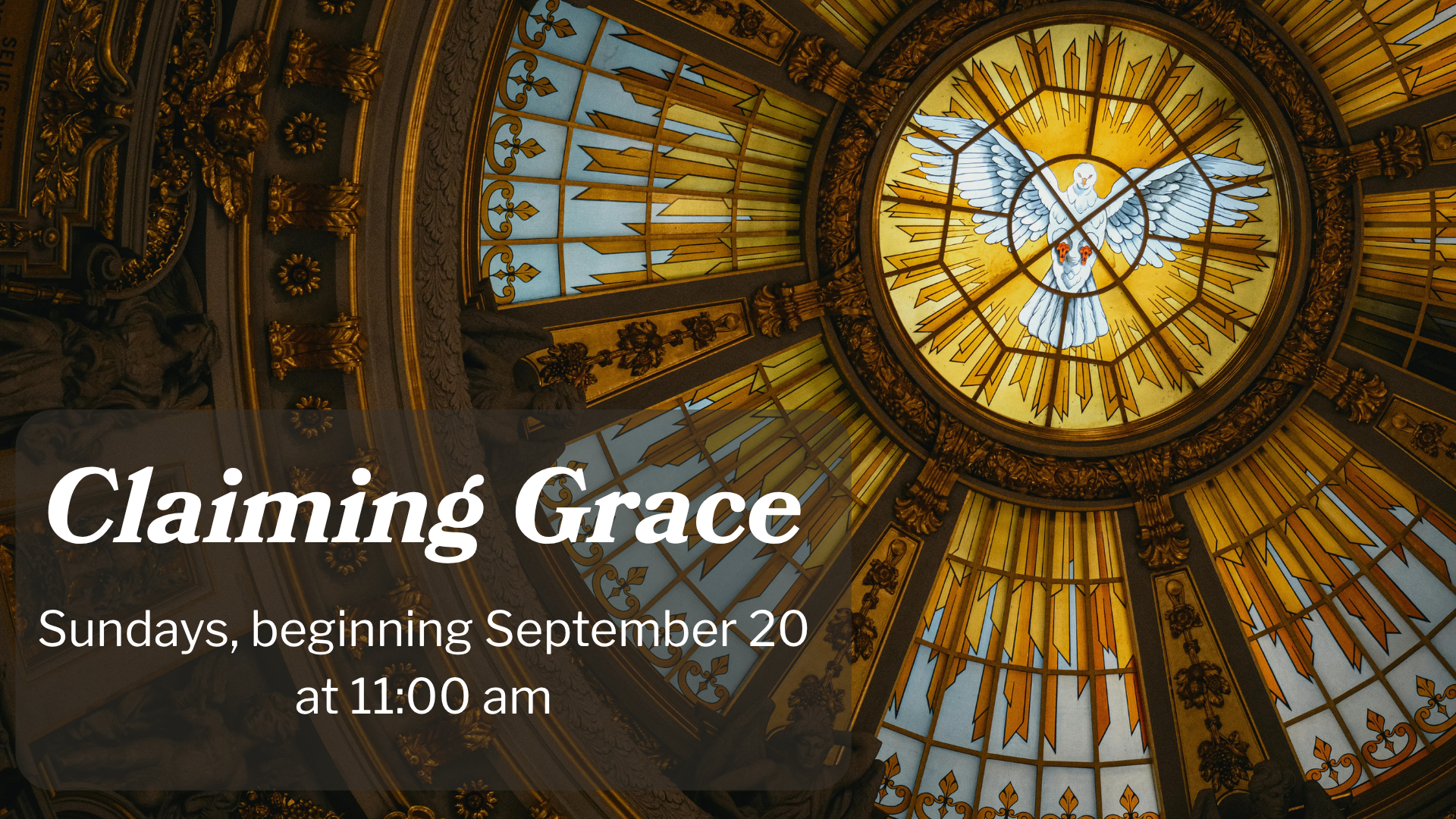 Claiming Grace Adult Confirmation
