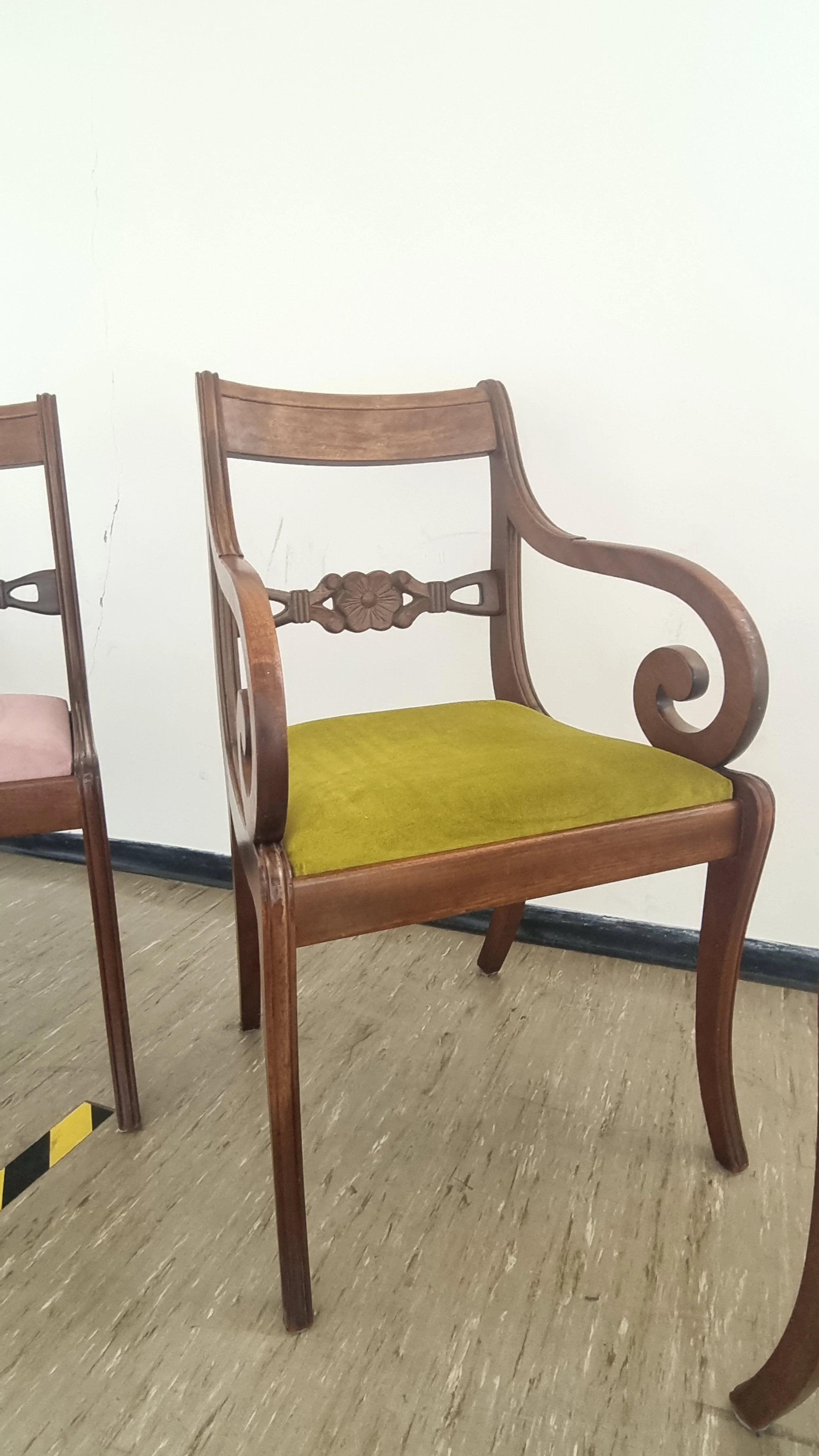 Engelse bureaustoel in Regency-stijl