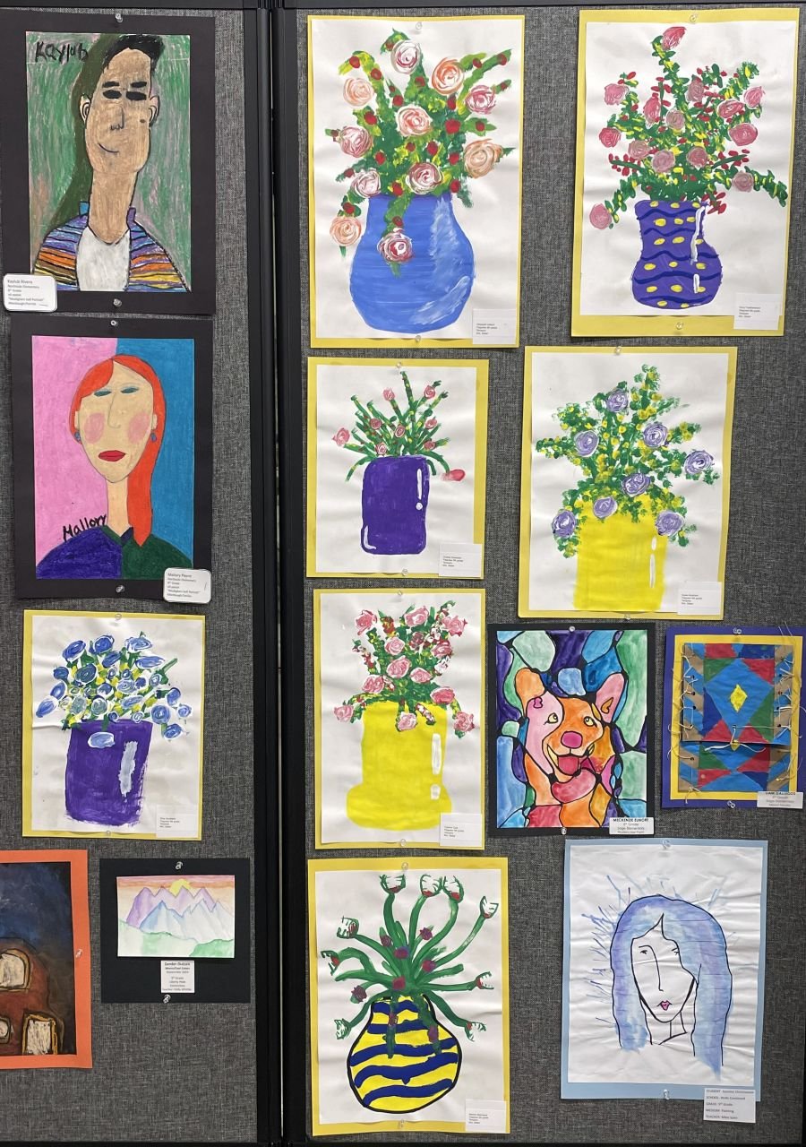 Community Art & School Exhibitions