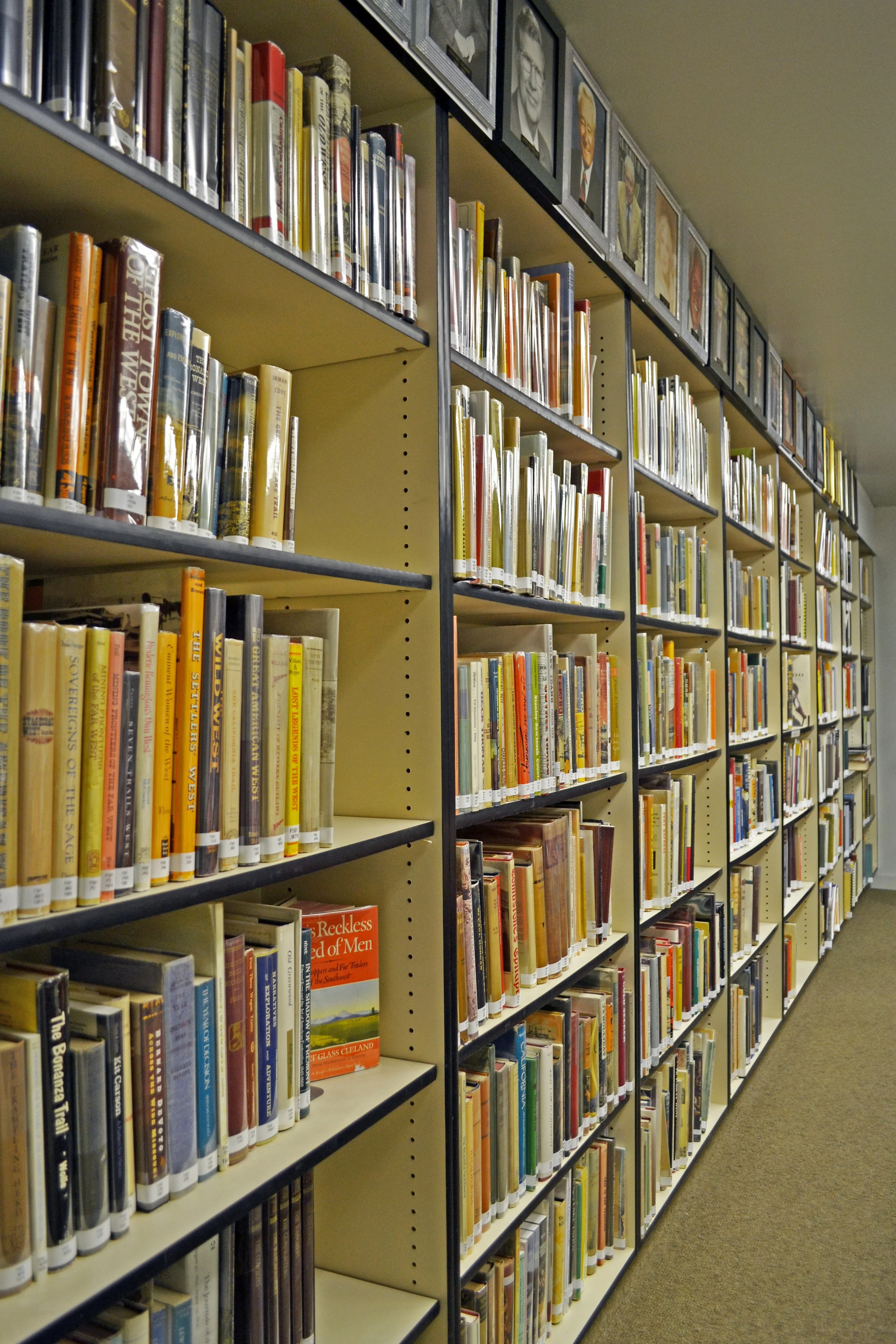 Library at the Elko Museum