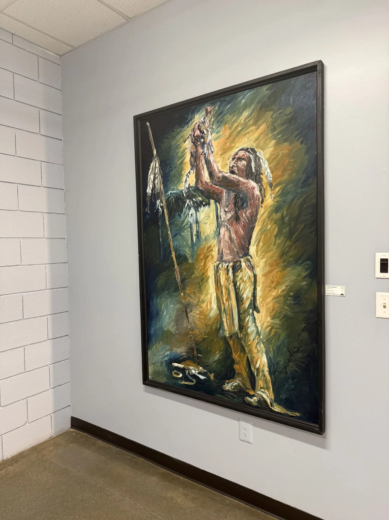 Western Art at the museum in Elko Nevada