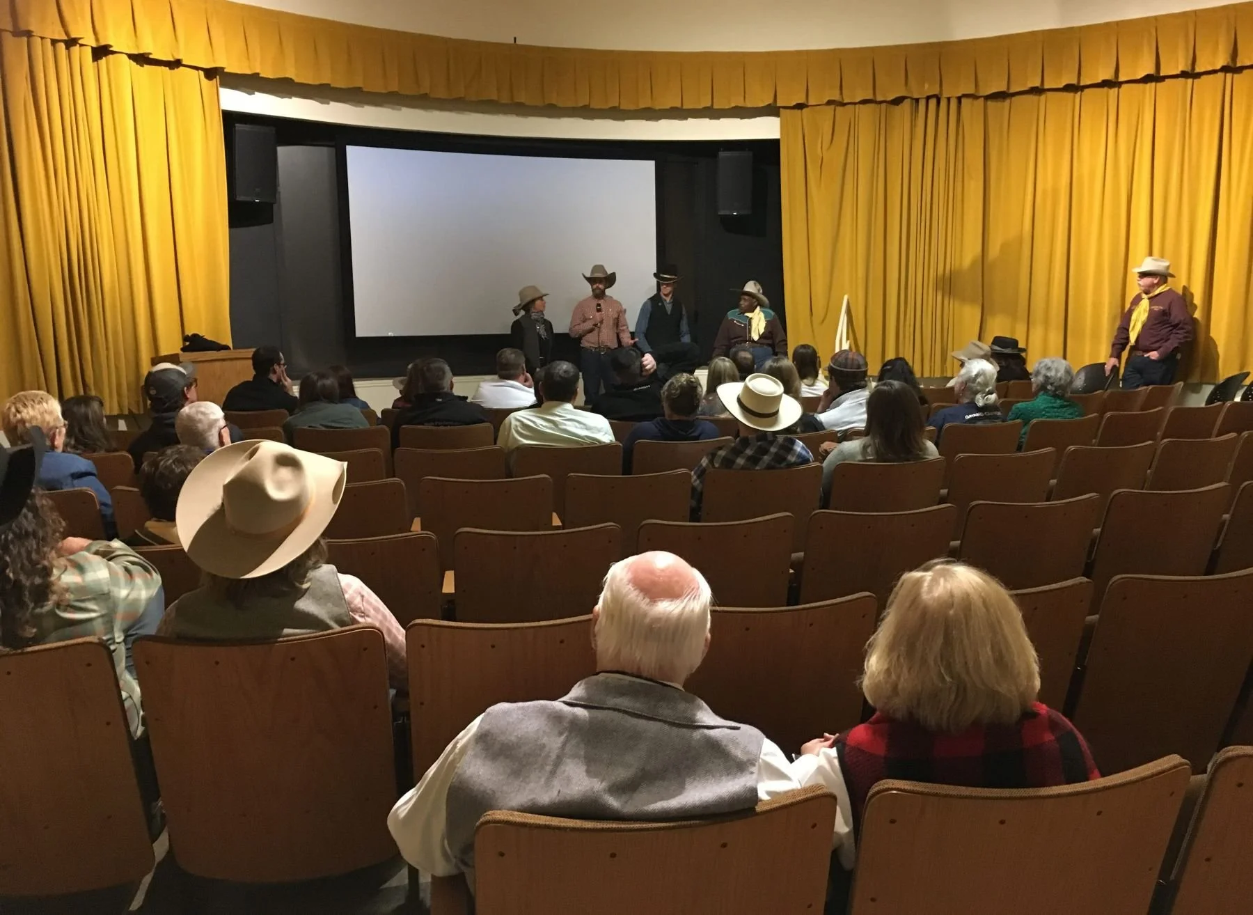Theater Event during Cowboy Poetry in Elko, Nevada
