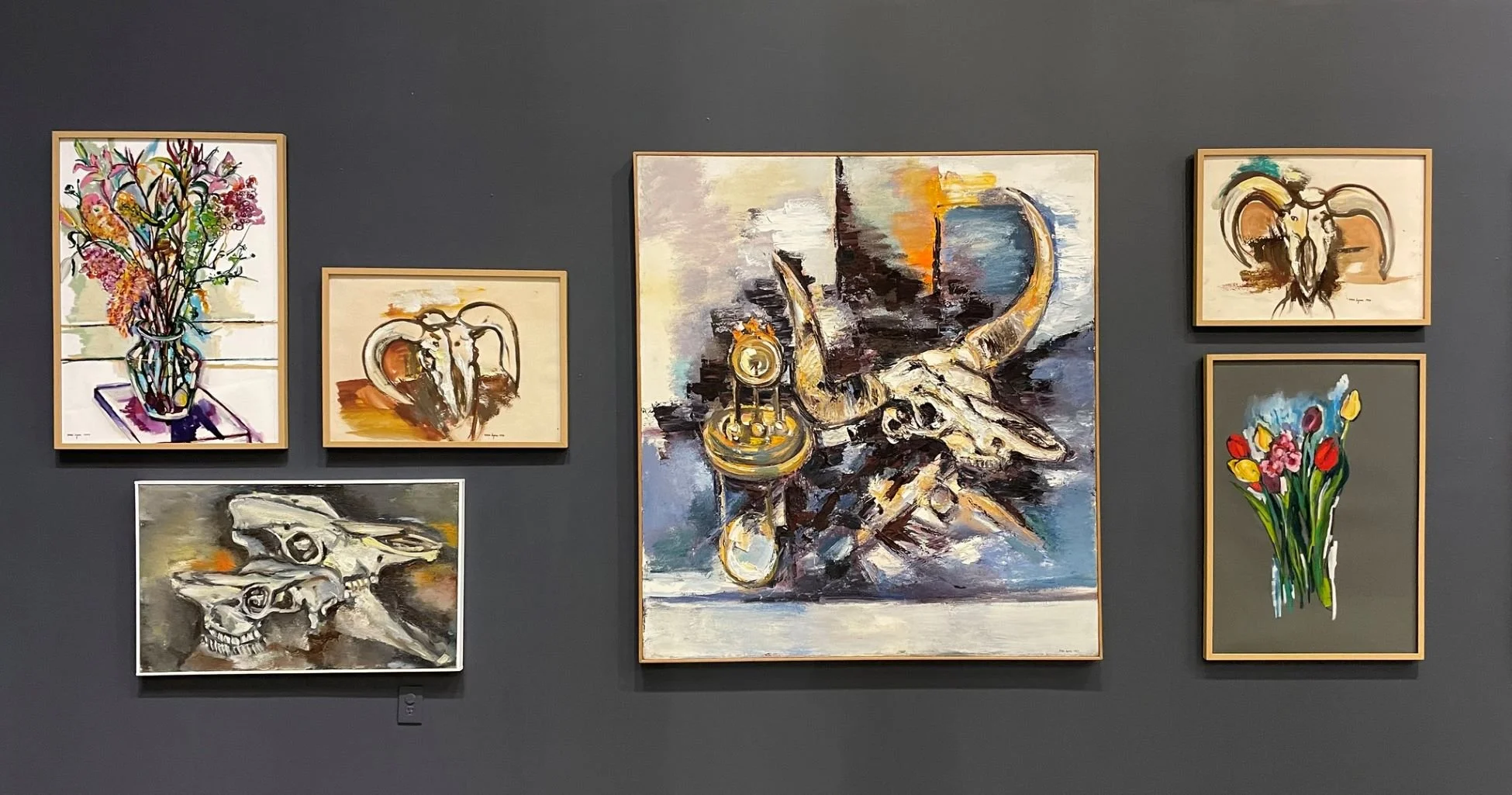 Painting on display at Elko Nevada Museum. Elko Nevada activities