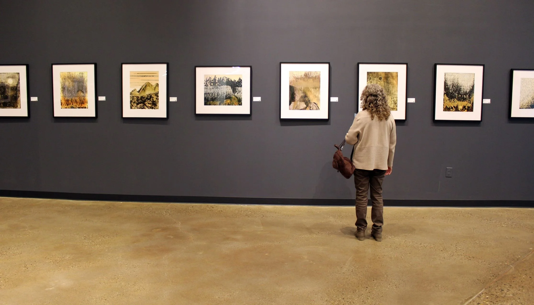Halleck Bar Art Gallery inside of Elko Museum
