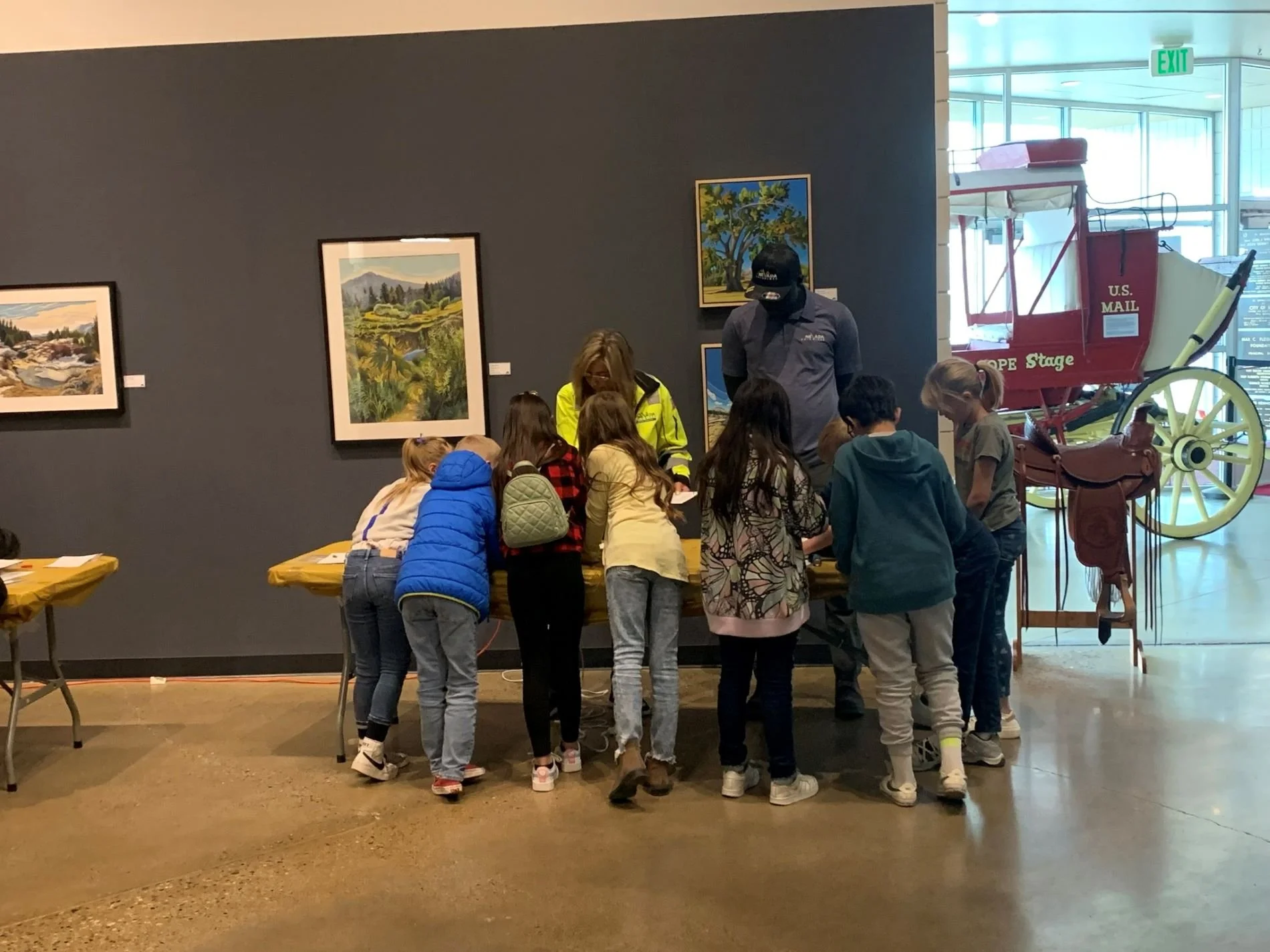 School Tour at Elko Museum