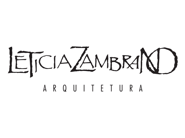 'Leticia Zambrano Arquitetura' logo design, Rio de Janeiro, Brazil.