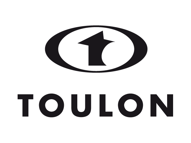 'Toulon' logo design, Rio de Janeiro, Brazil.