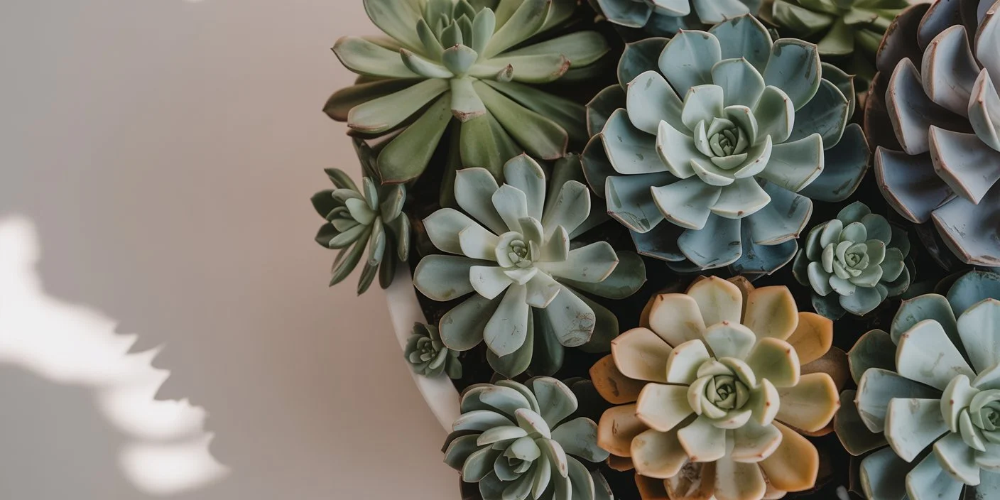 Succulents in a bowl