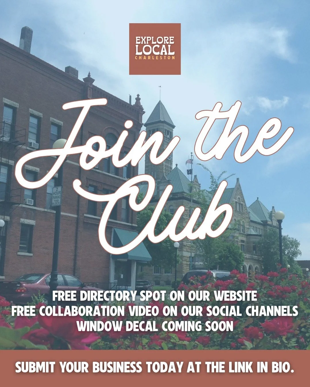 We&rsquo;ve been hearing it from the community 👀 &mdash; Charleston wants to see more local businesses, and that&rsquo;s exactly what we&rsquo;re here for.

If you&rsquo;re a local business in or around Charleston, IL, you can join our Explore Local