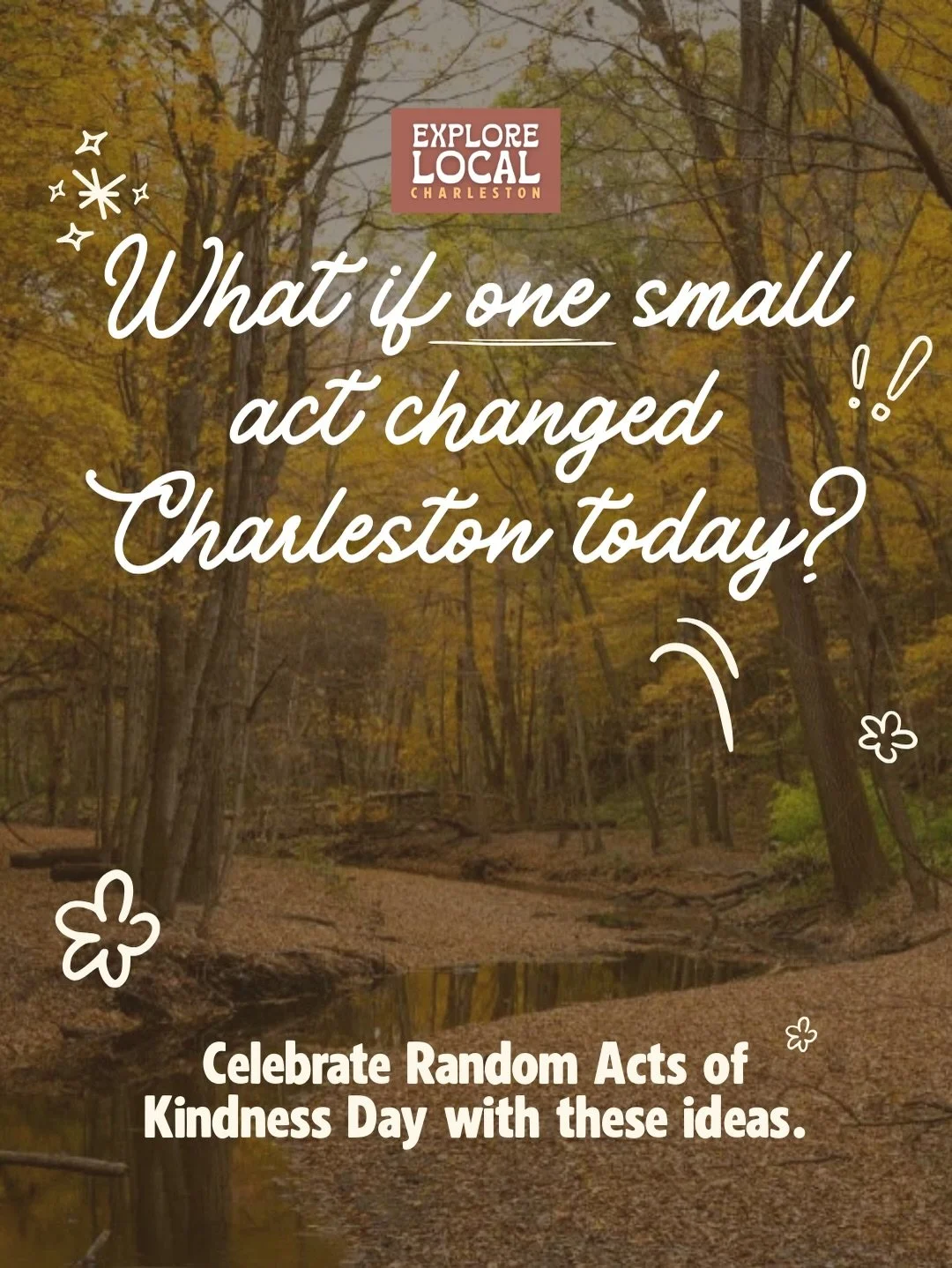 In Charleston, kindness isn&rsquo;t random &mdash; it&rsquo;s who we are.👏

It&rsquo;s checking on a neighbor. It&rsquo;s grabbing coffee for a friend. It&rsquo;s supporting a local business or school event. It&rsquo;s saying &ldquo;thank you&rdquo;
