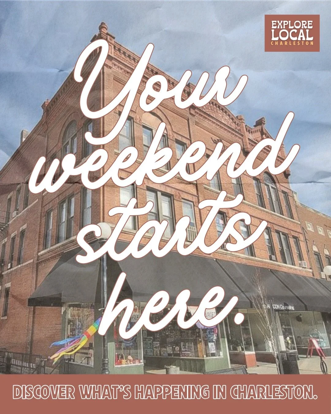 Don&rsquo;t let a little rain ruin your weekend plans. ⛈️

There&rsquo;s plenty to do in Charleston this weekend, whether you&rsquo;re staying cozy inside or braving the bars for unofficial. 🍻

Find your fun. Support community. Explore local.

#char