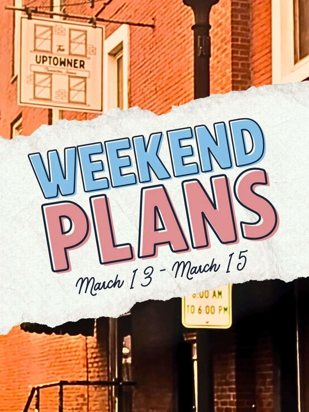 What are you doing this weekend? I bet we can think of something fun 😉

Hit the field with EIU Softball, grab a drink and a listen with live music, or go off script with Charleston Community Theatre - there is plenty to do this weekend in Charleston