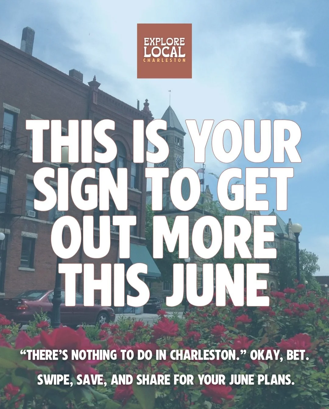 June in Charleston is looking pretty packed 👀

We pulled together some of the best ways to spend your month, but we know there&rsquo;s always more happening.

If we missed your event, drop it in the comments so everyone can find it.

Swipe, save, an