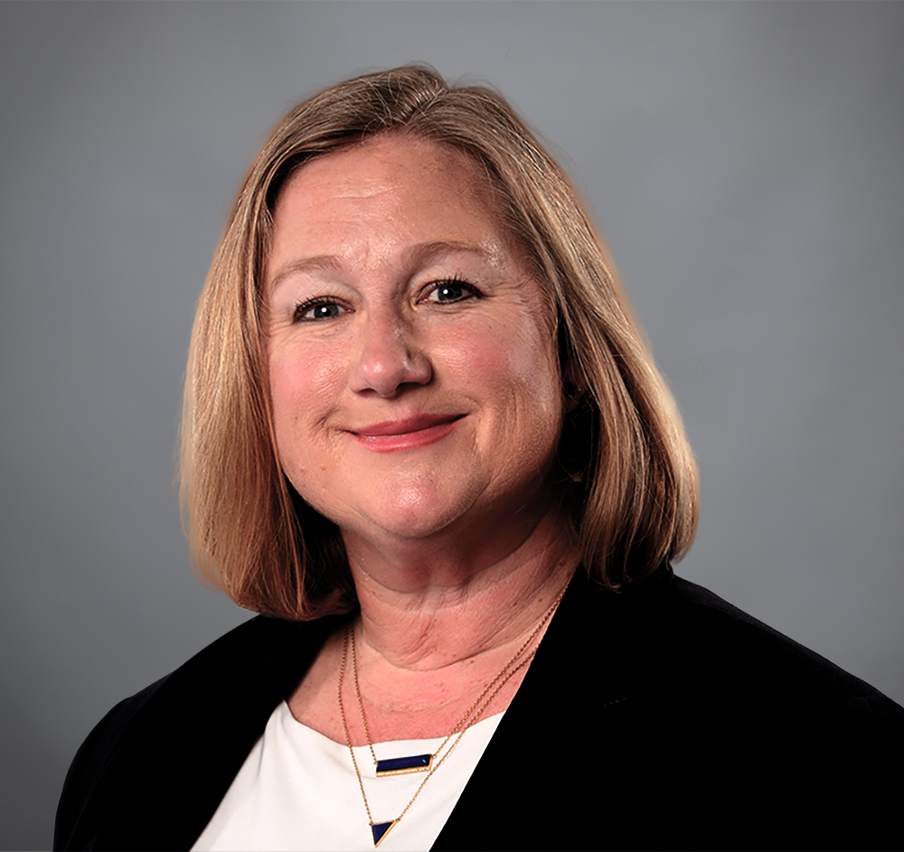 Headshot of a blonde woman