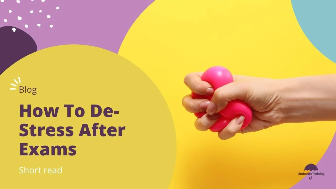 How to de-stress after exams