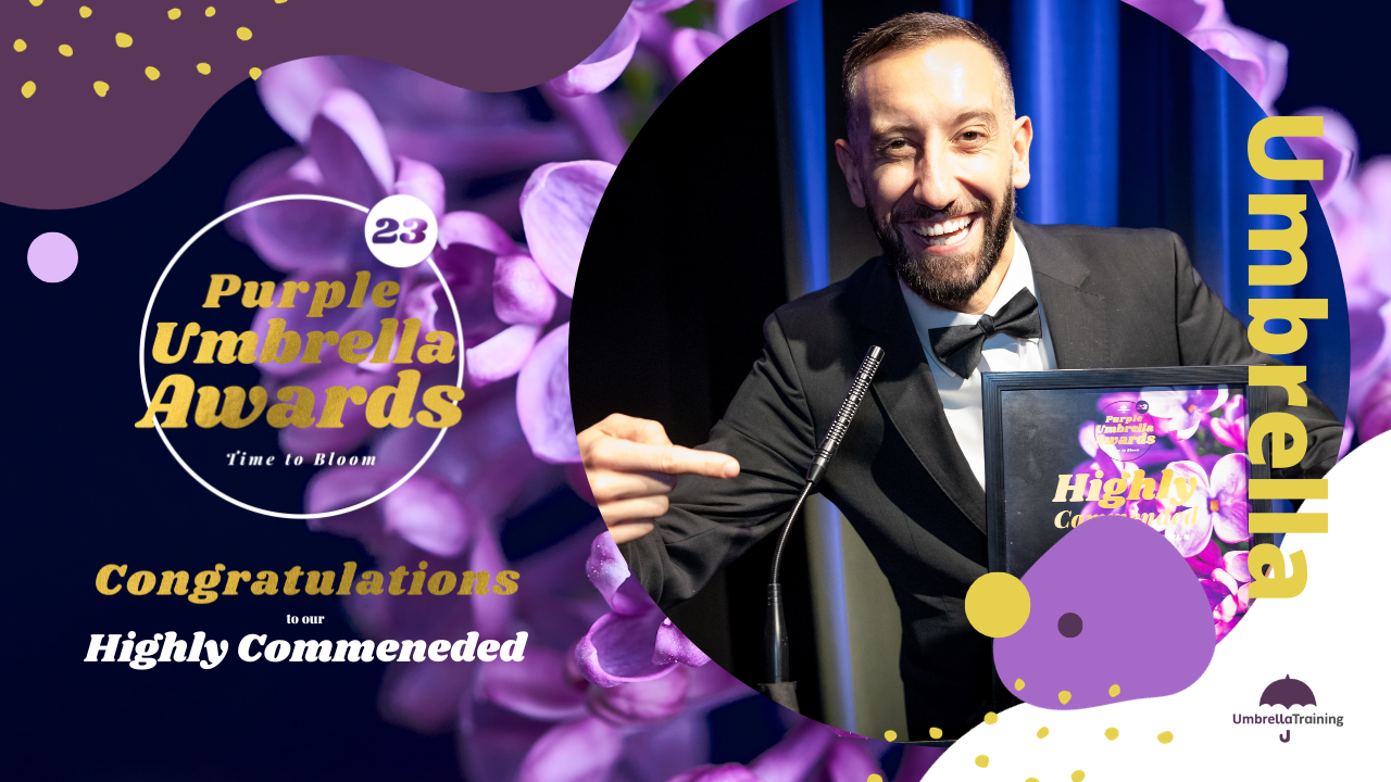 Purple Umbrella Award 2023 Highly Commended