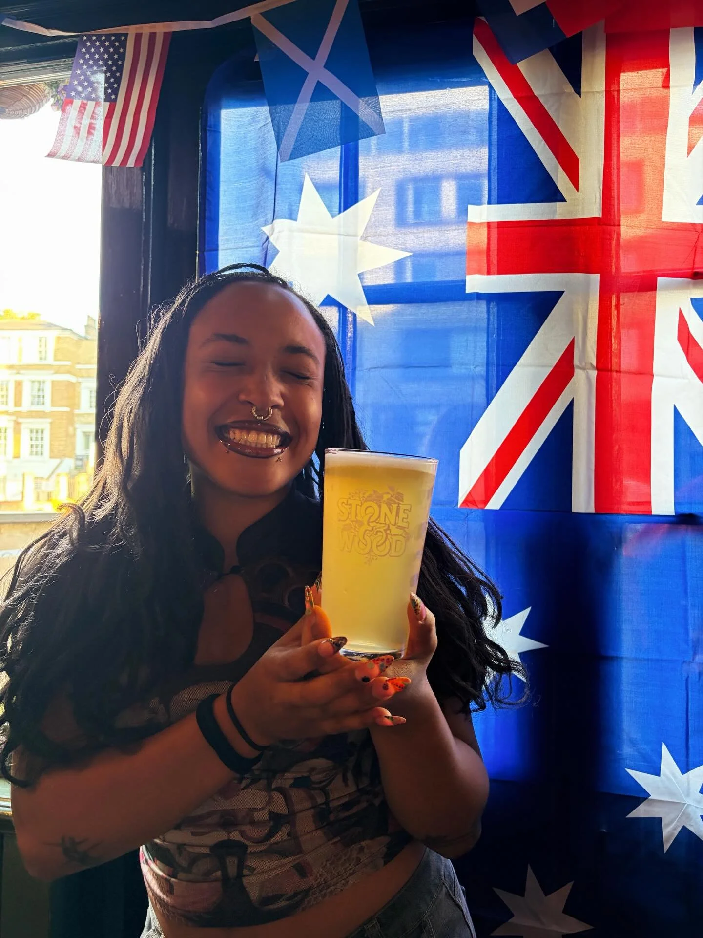 STONE &amp; WOOD EVENT TOMORROW

BBQ, RAFFLE, DISCOUNTED PINTS &amp; GOOD VIBES

USA V AUSTRALIA @ 8PM
SCOTLAND V MOROCCO @ 11PM

BE THERE OR BE SQUARE