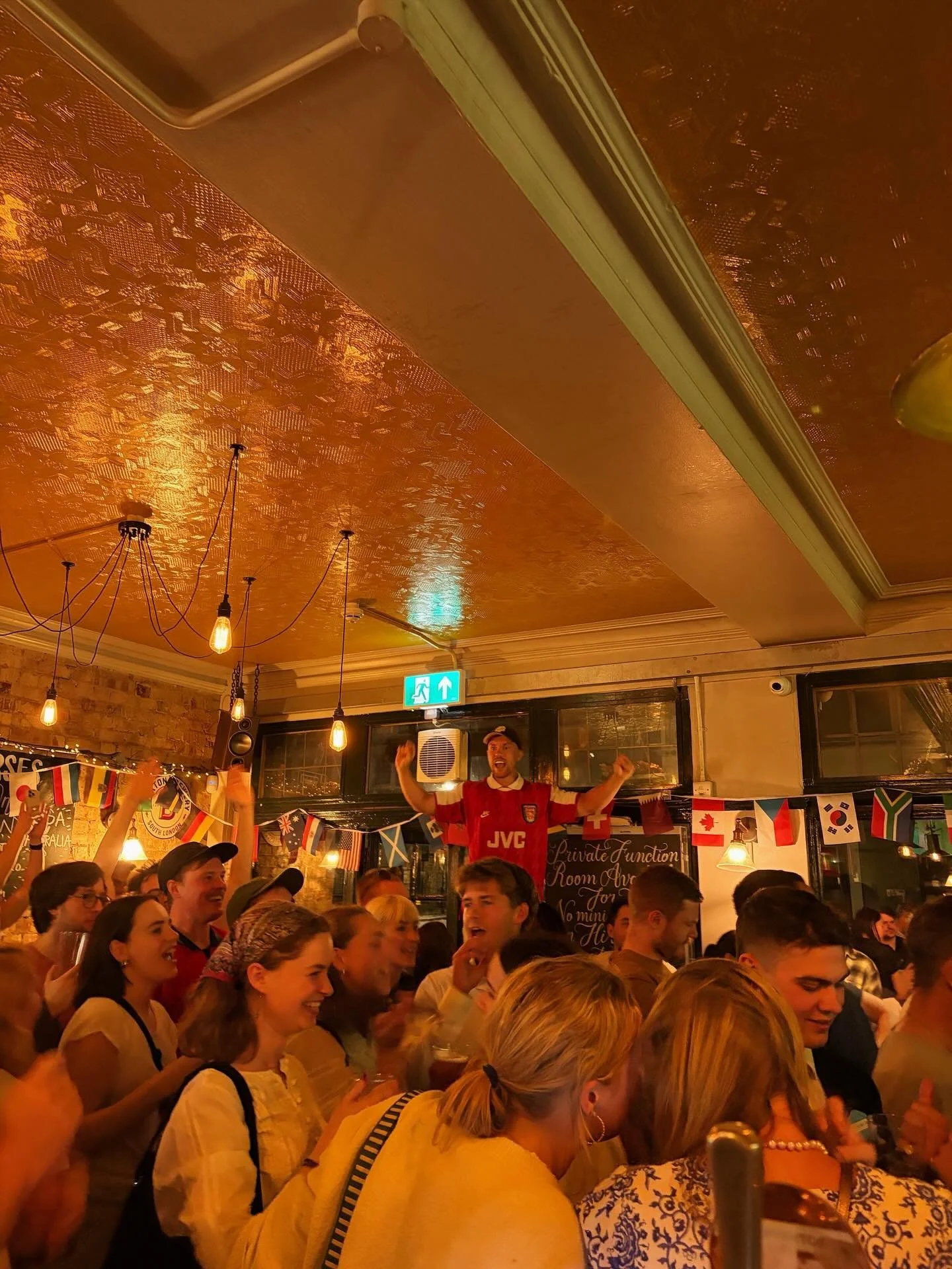 First England game was a vibe - come on down for the two games we have next week!!

Fully booked for tables but we have walk in space available ⚽️🏴󠁧󠁢󠁥󠁮󠁧󠁿