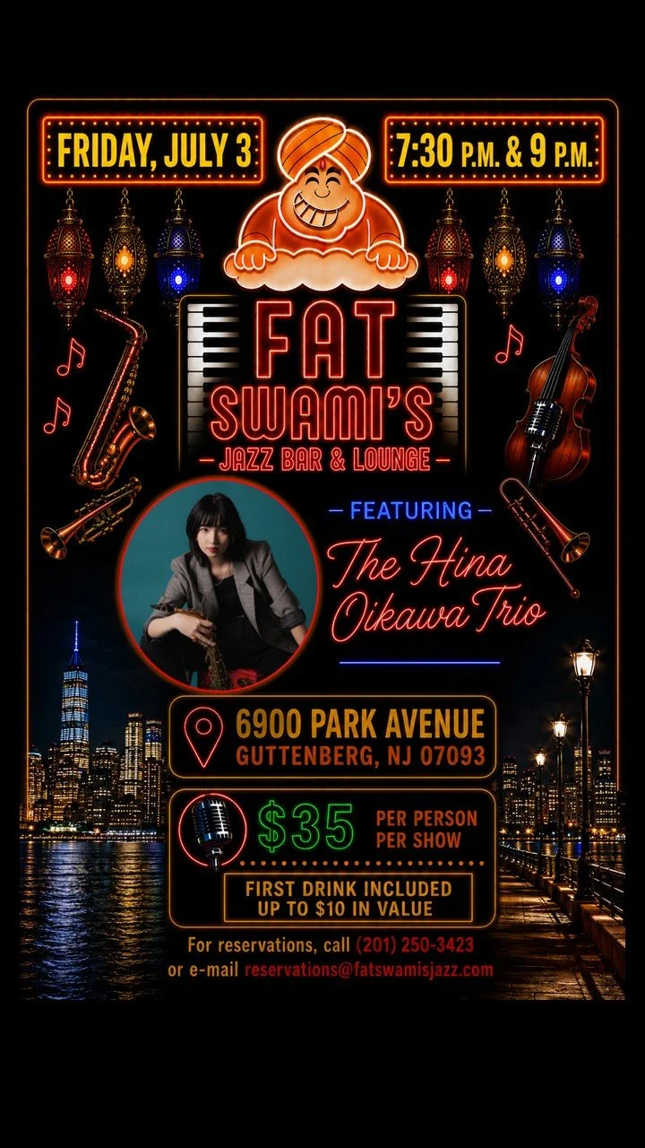 Hina Trio at Fat Swami's Jazz Bar & Lounge