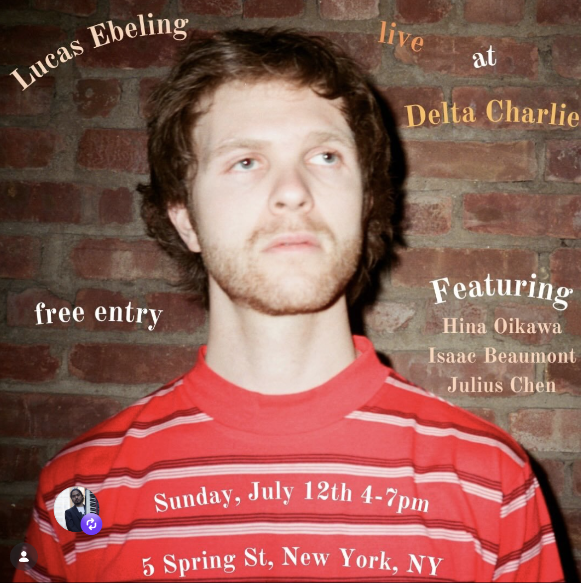 Lucas Ebeling "A Cymbal Strikes the Clarinet" Release Show