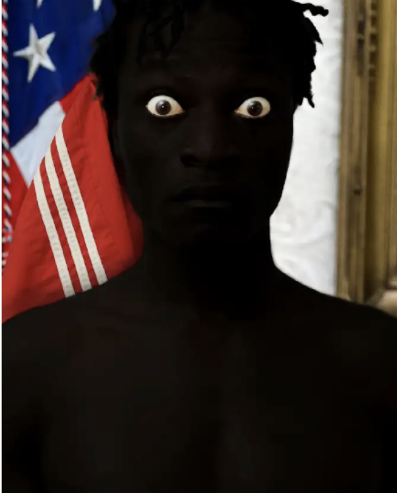 Self-Portrait As An American Savior, 2023