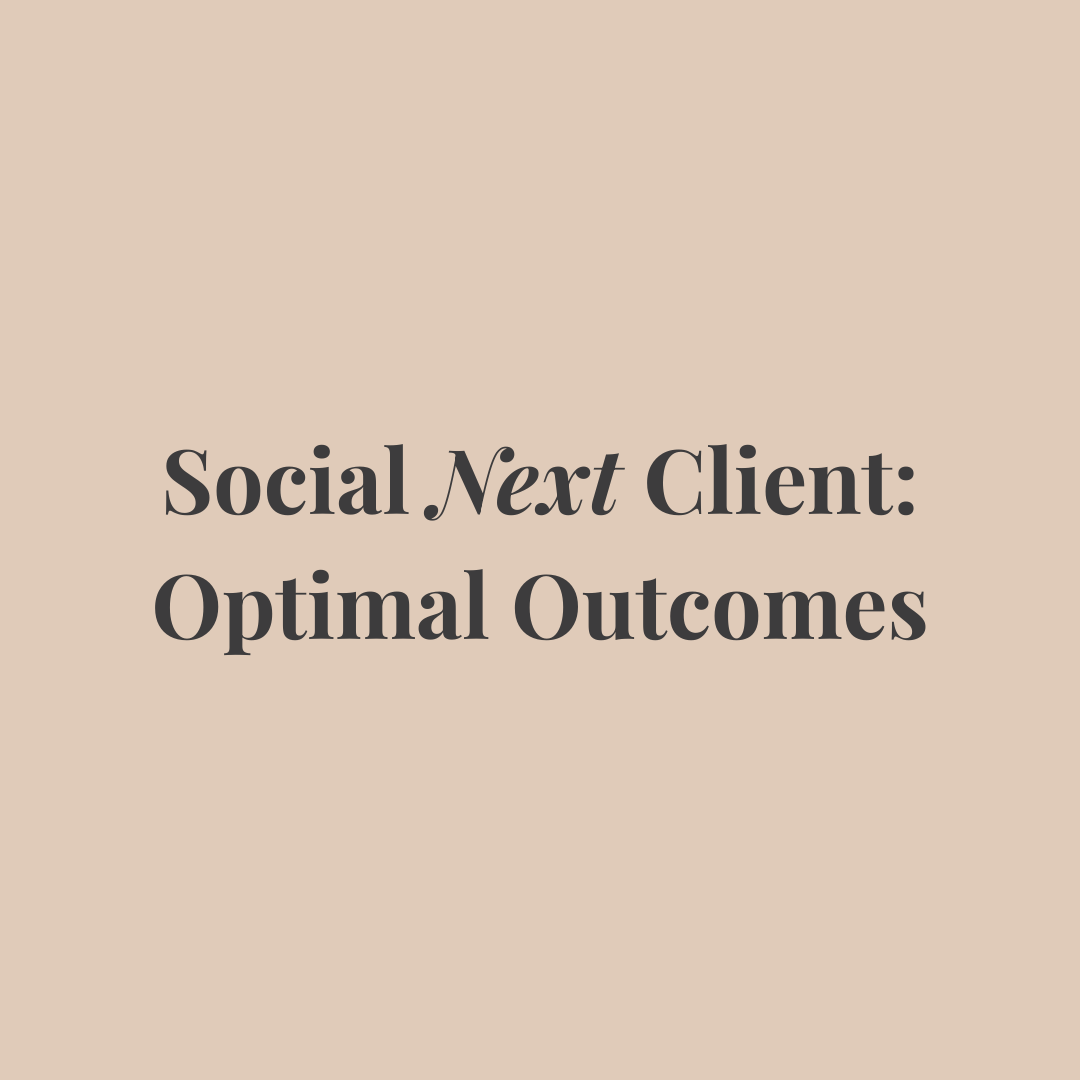 Optimal Outcomes