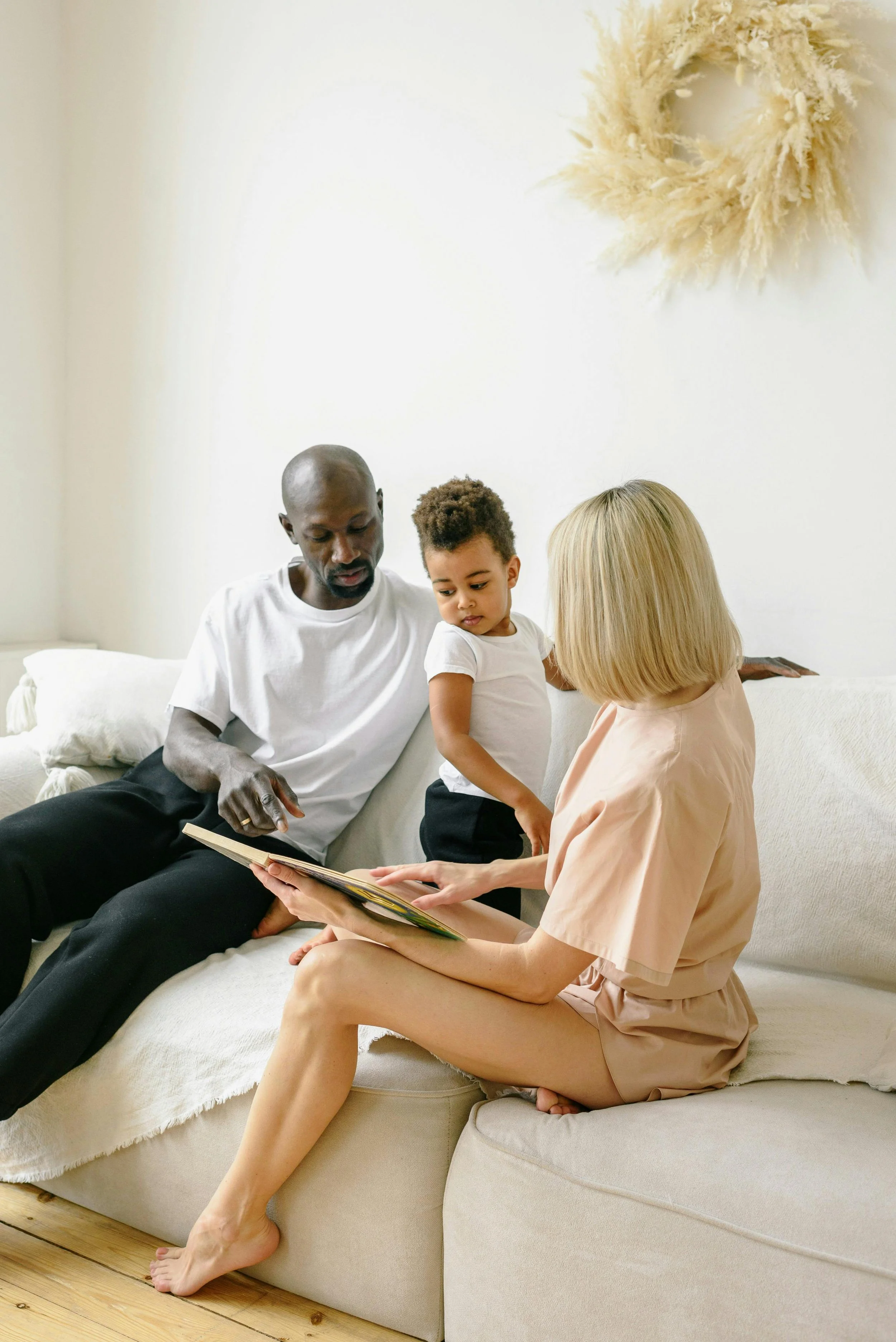 Parents with child