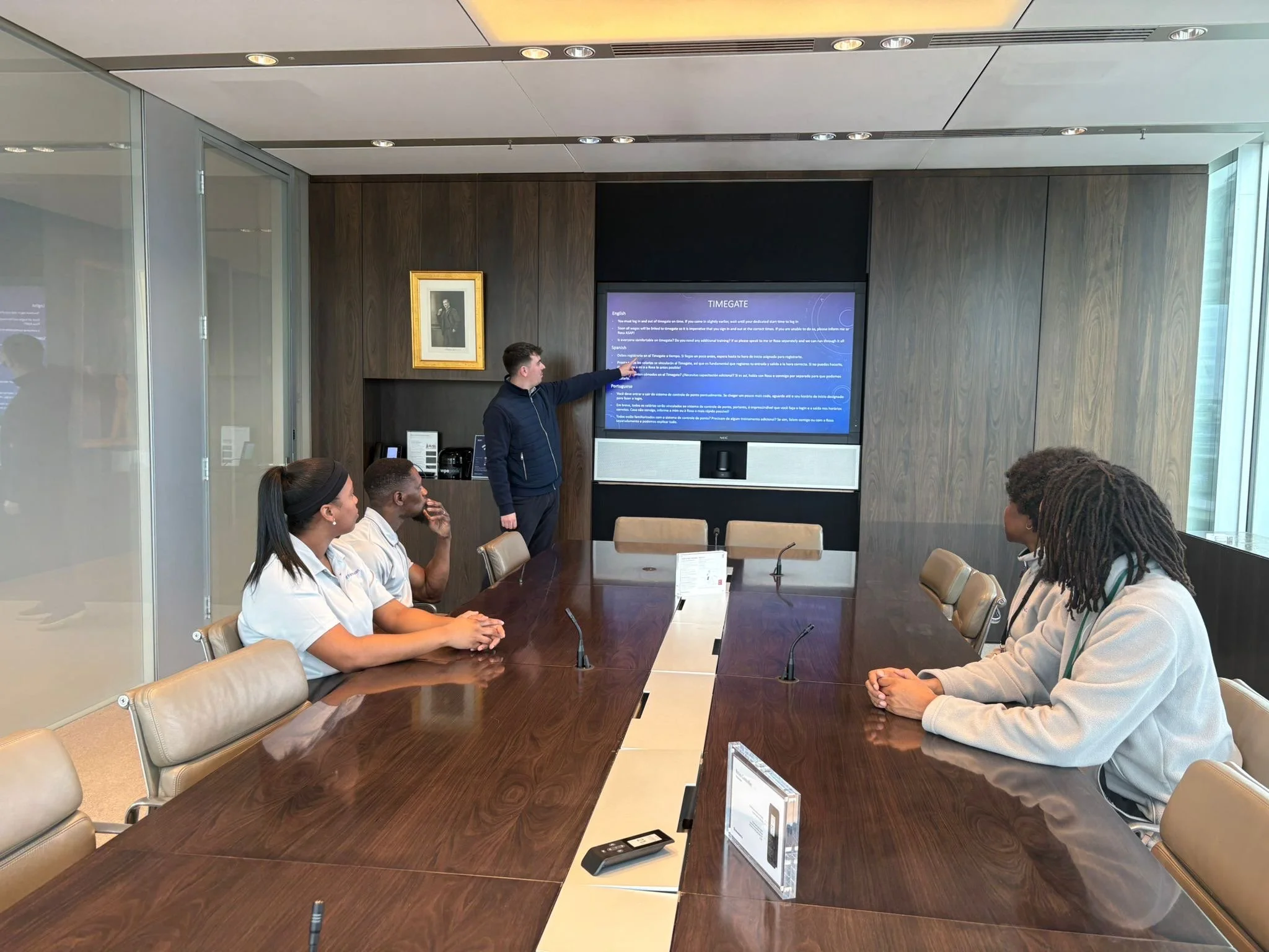 Our cleaning operatives receive training and career development