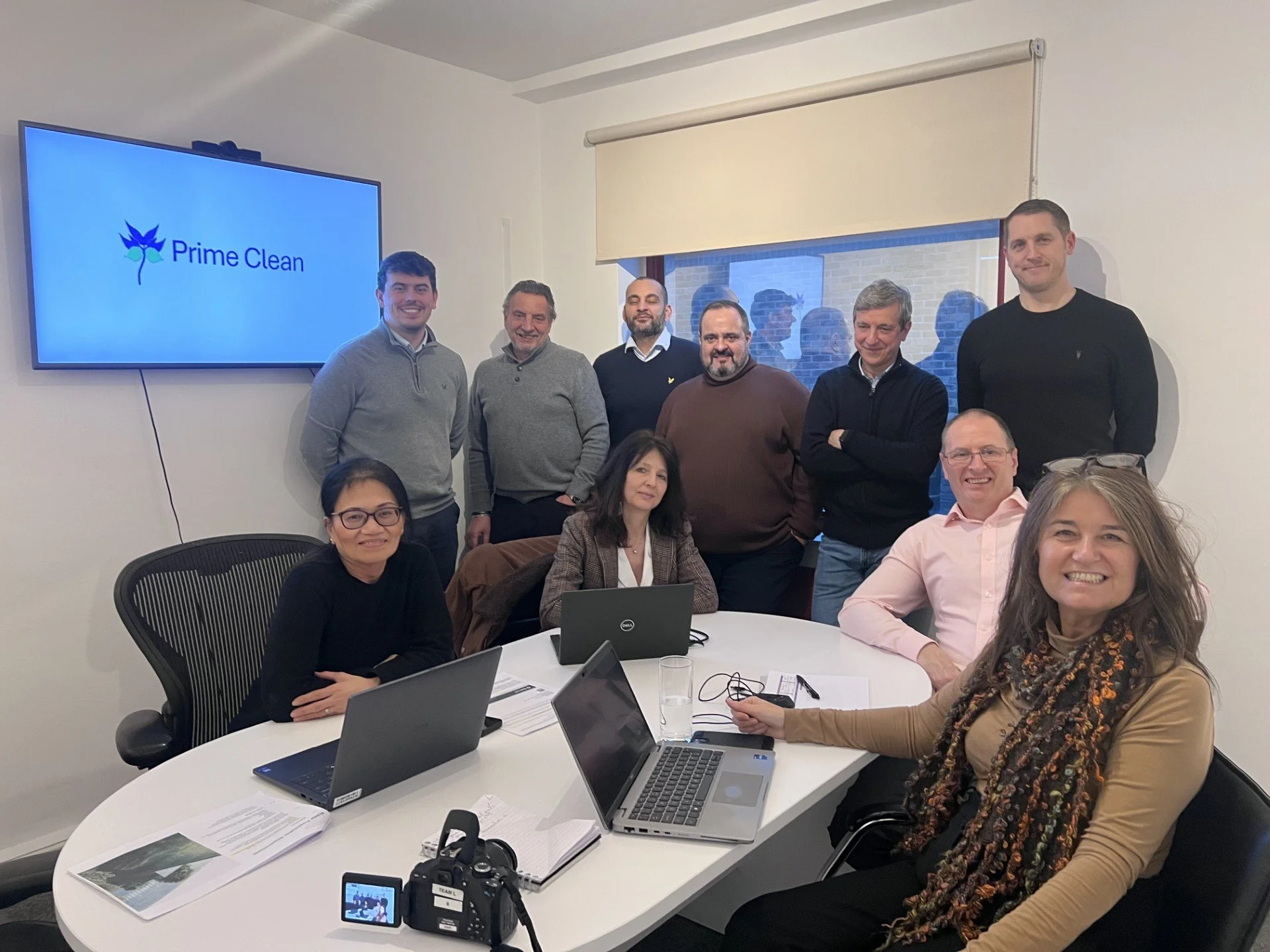 Prime Clean's award winning facilities management team, operating across London and the South East