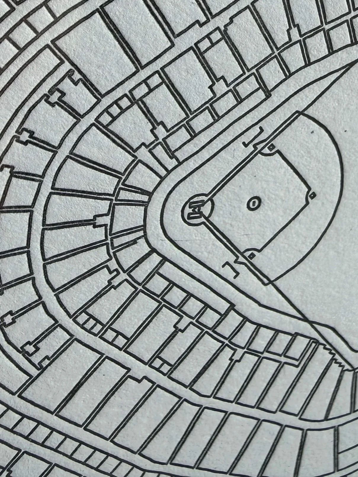 Close-up Yankee Stadium 
