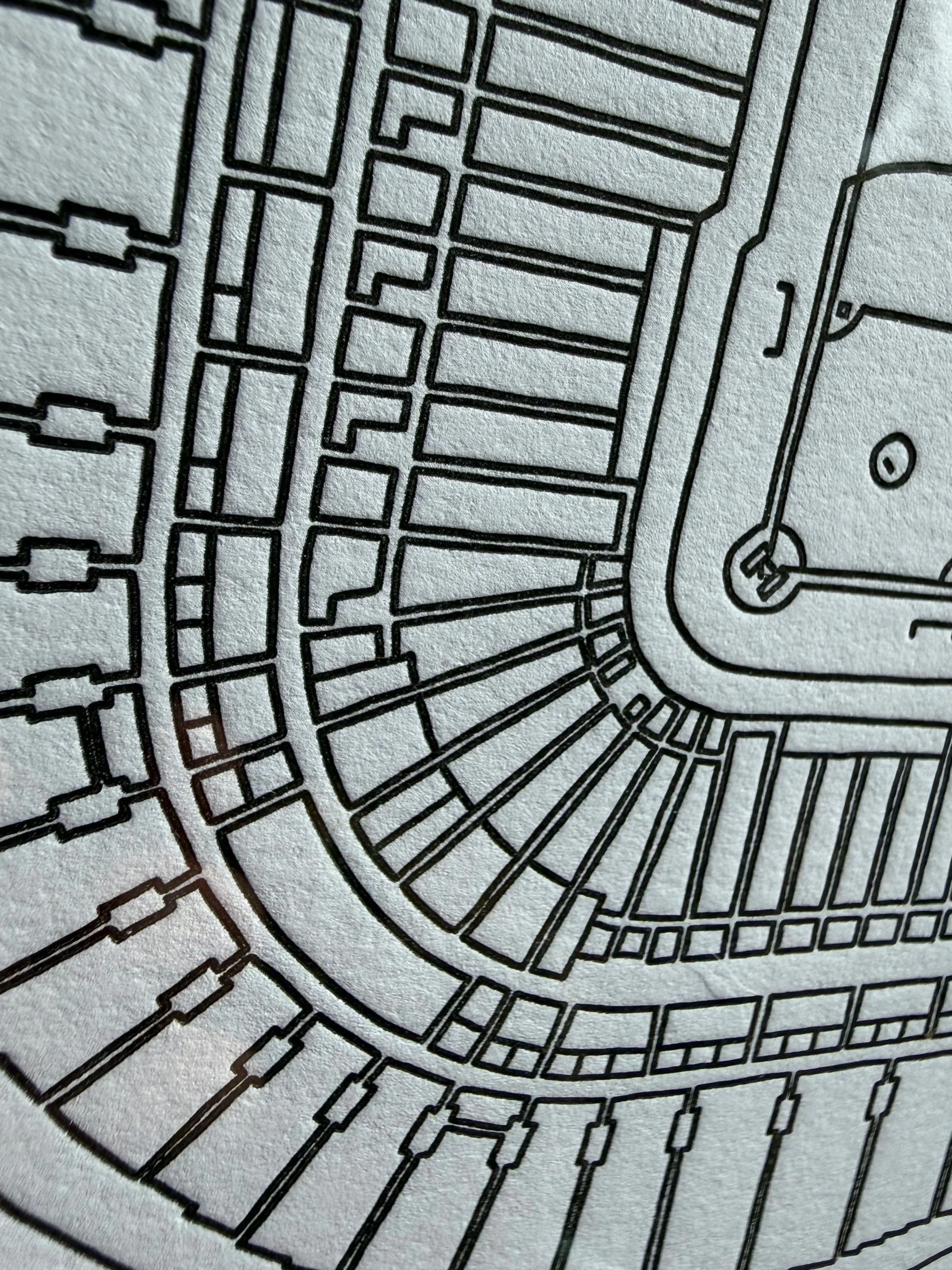 Close-up Tropicana Field