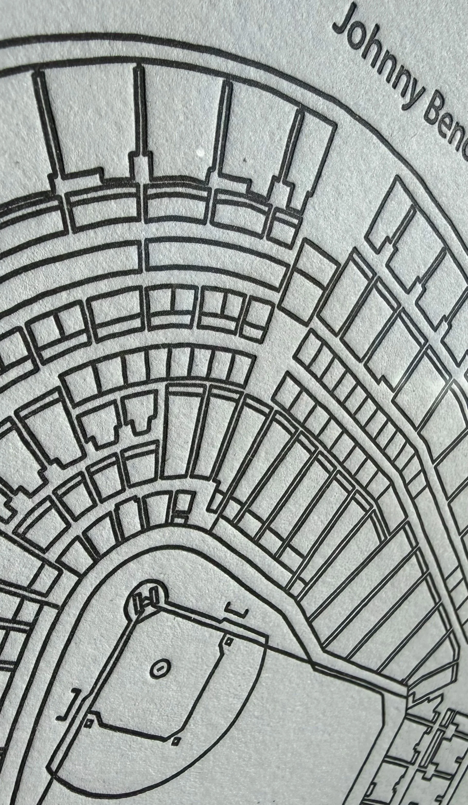 Close-up Great American Ballpark 