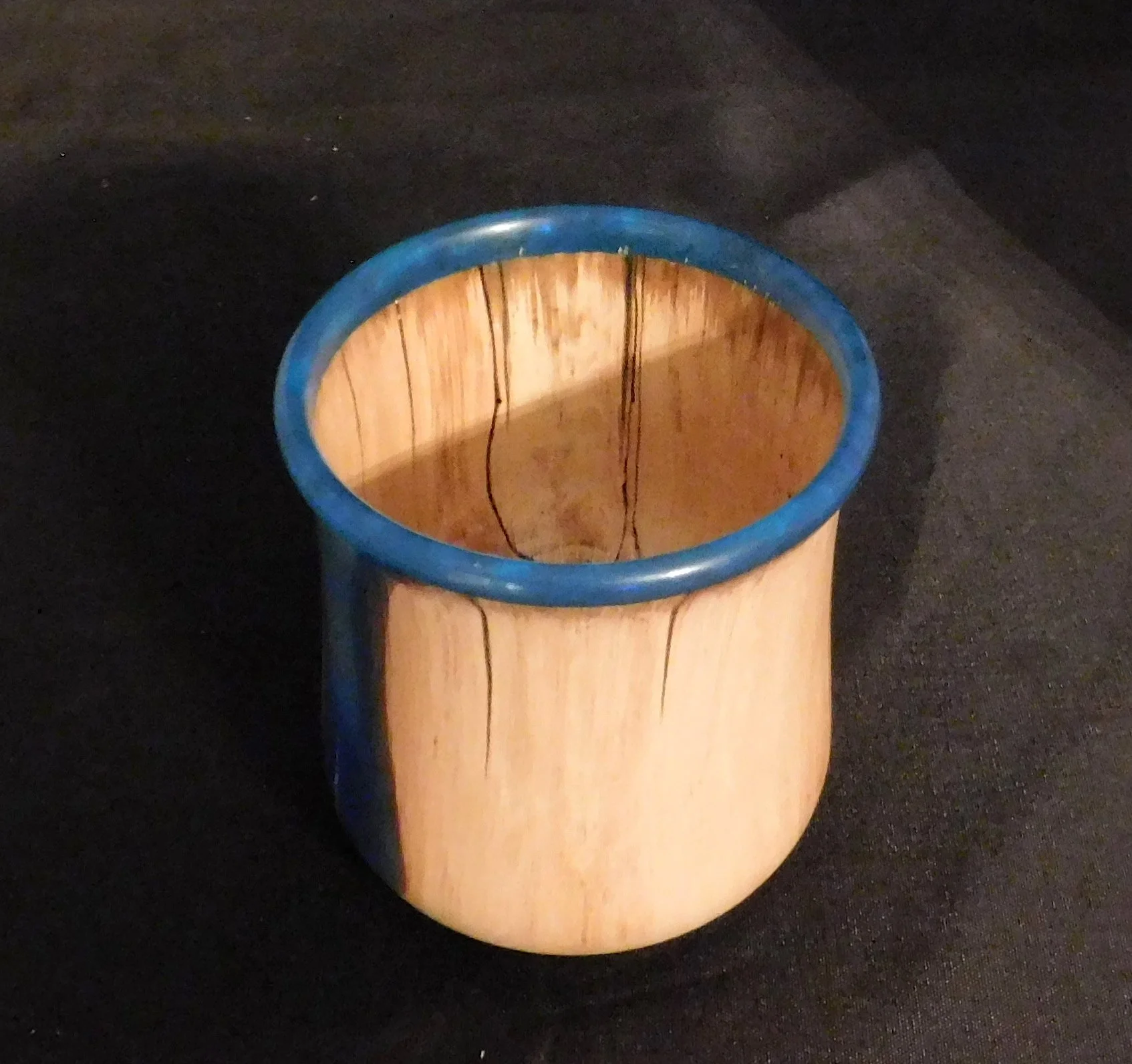 blue resin spalted cup 2.JPG