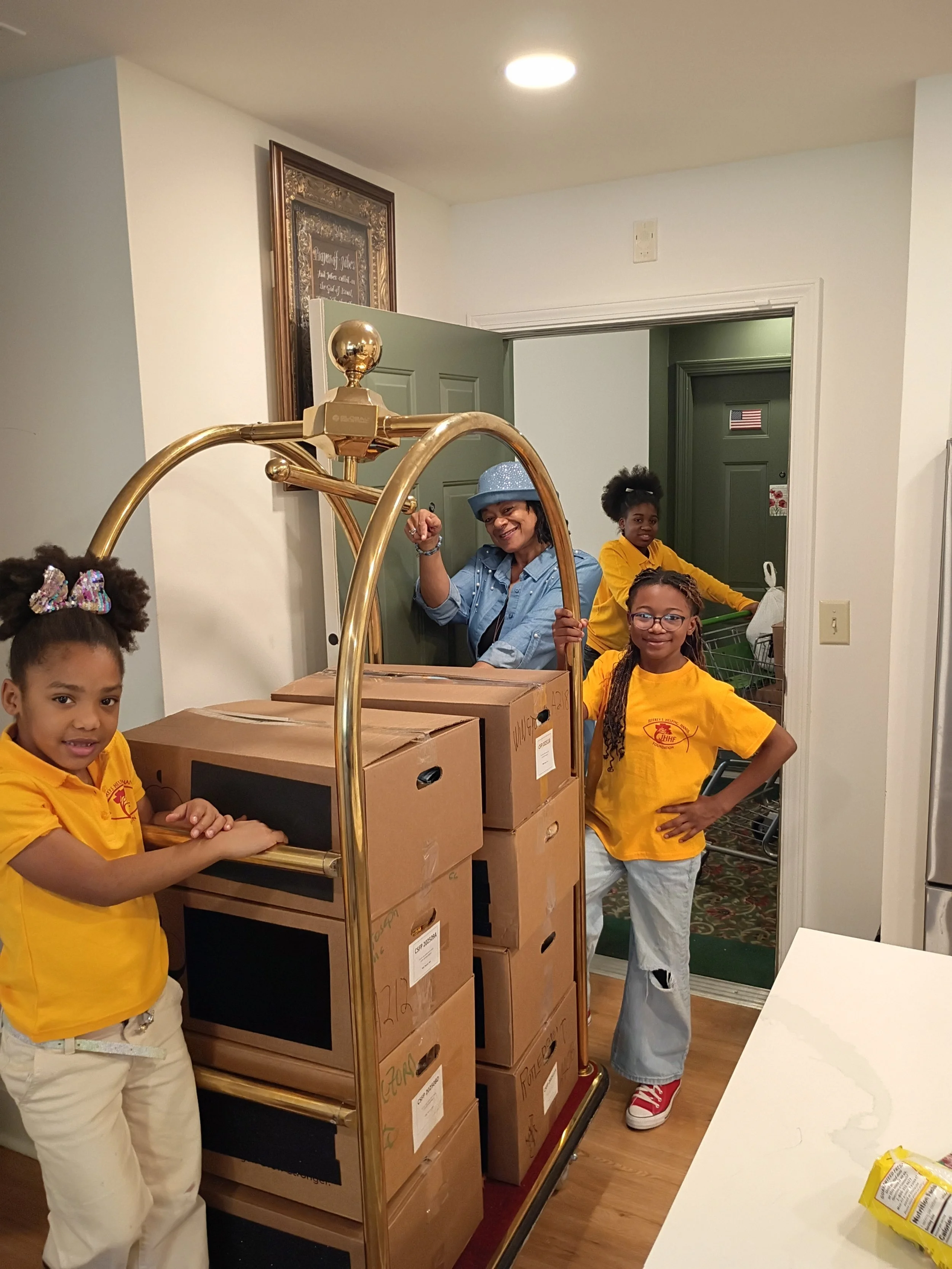 Fall Fest Box Give Away at Stone Mountain Elem.