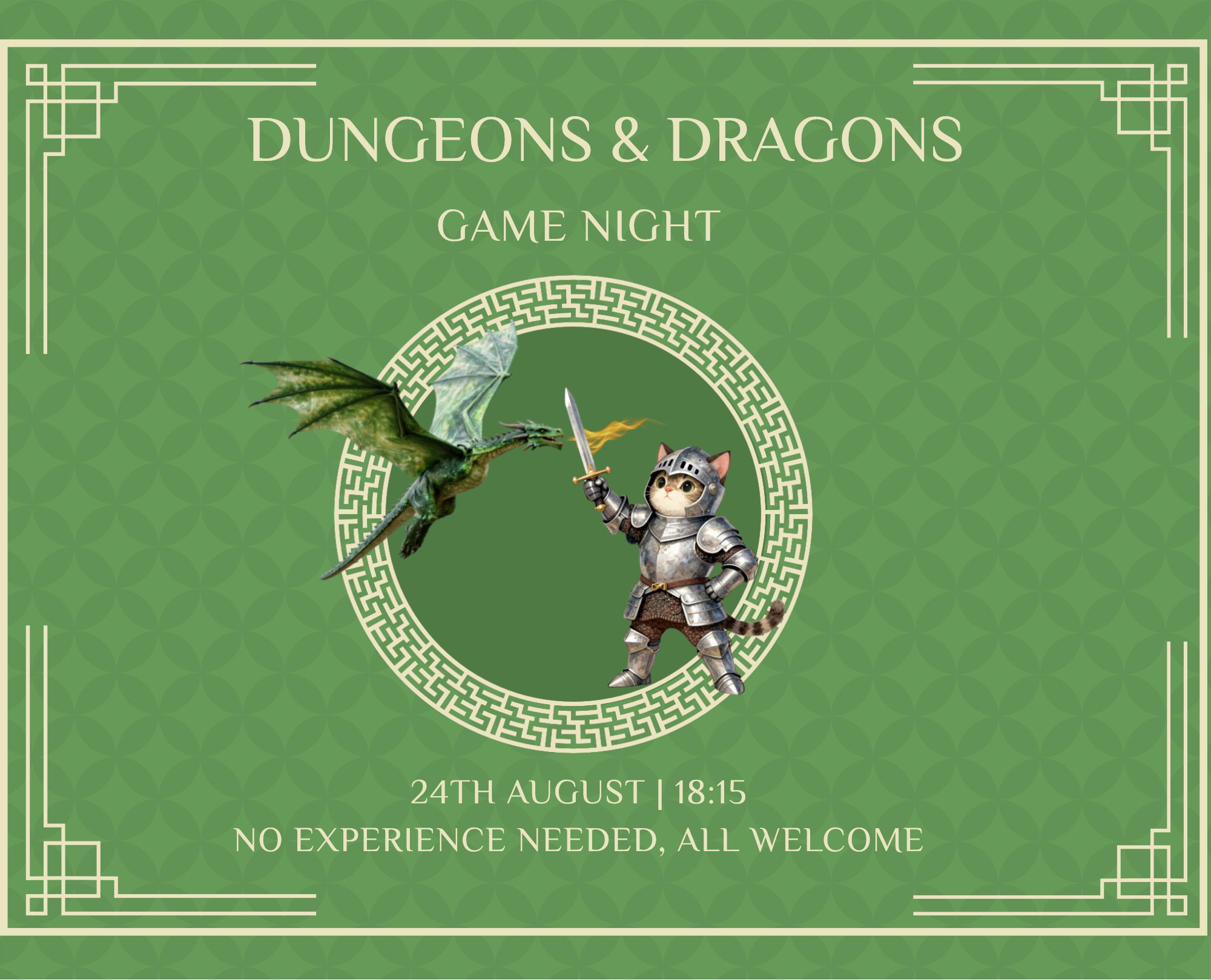 Game Night: Dungeons &amp; Dragons | Cat-Themed Adventure!