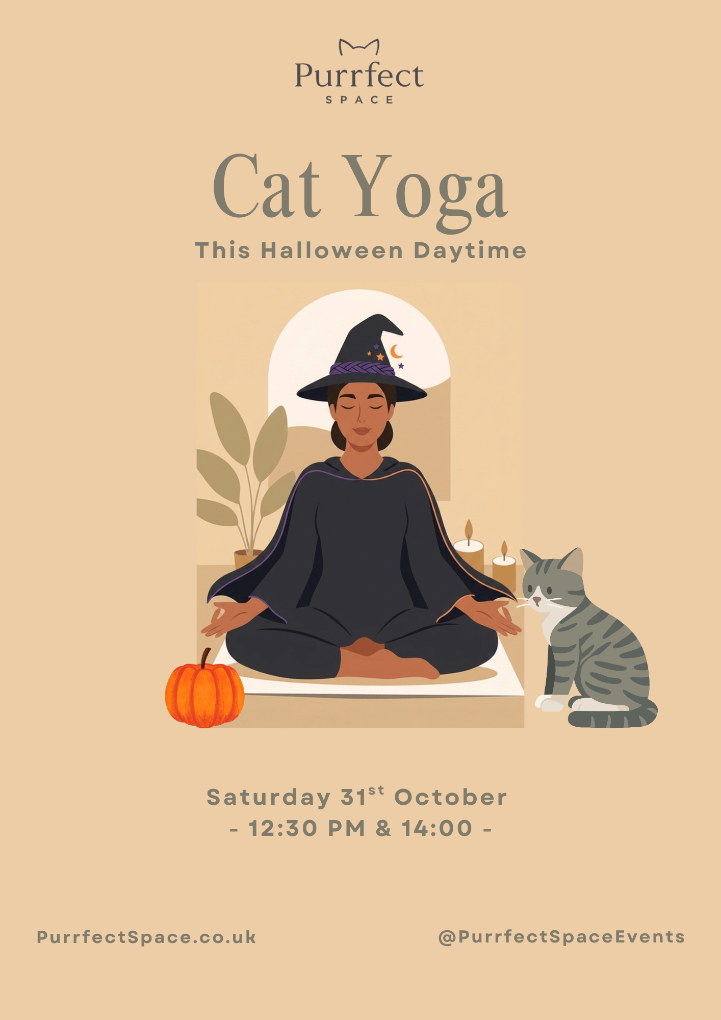 Cat Yoga: 🎃 Halloween Special