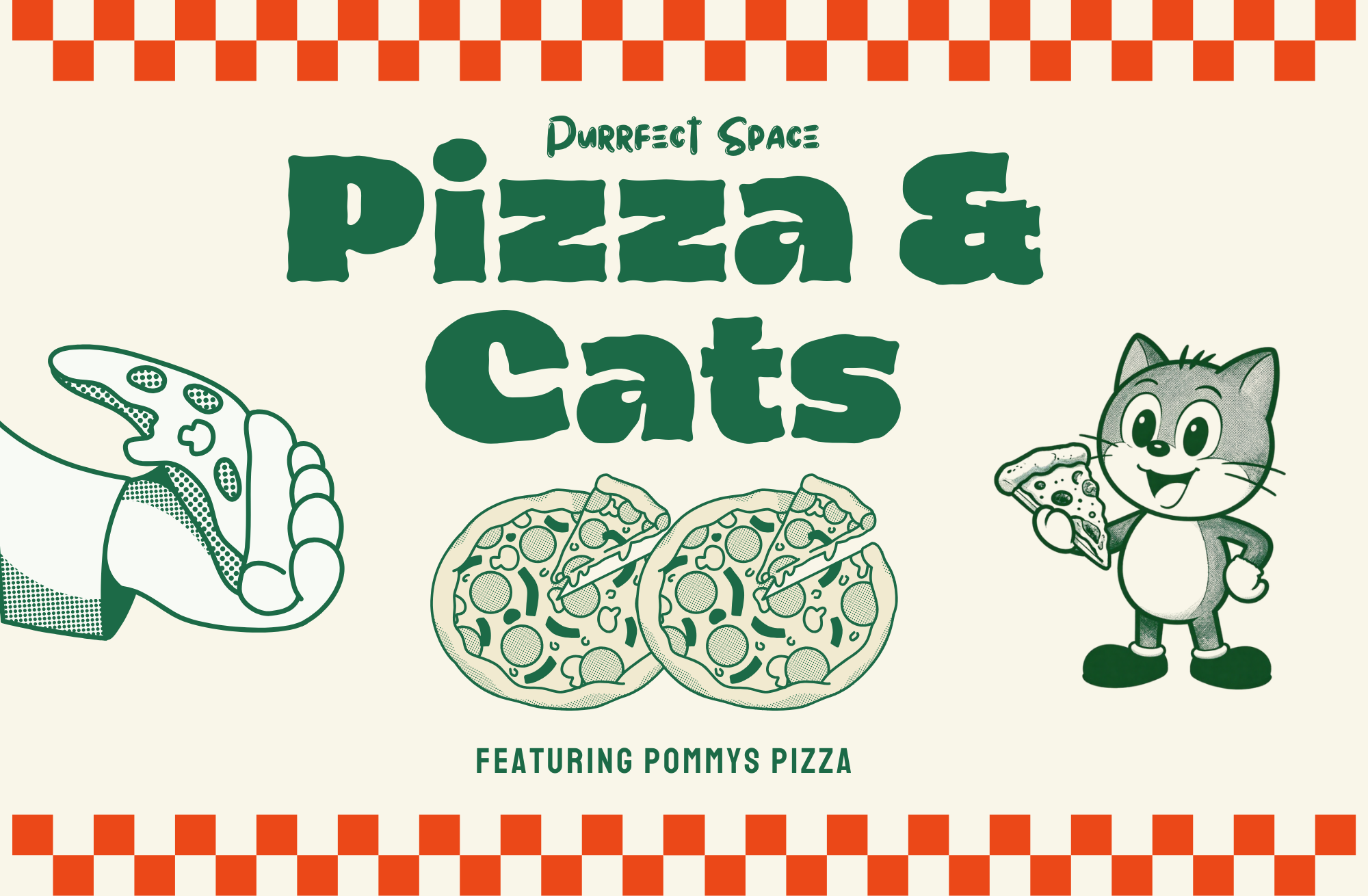 Pizza &amp; Cats Social