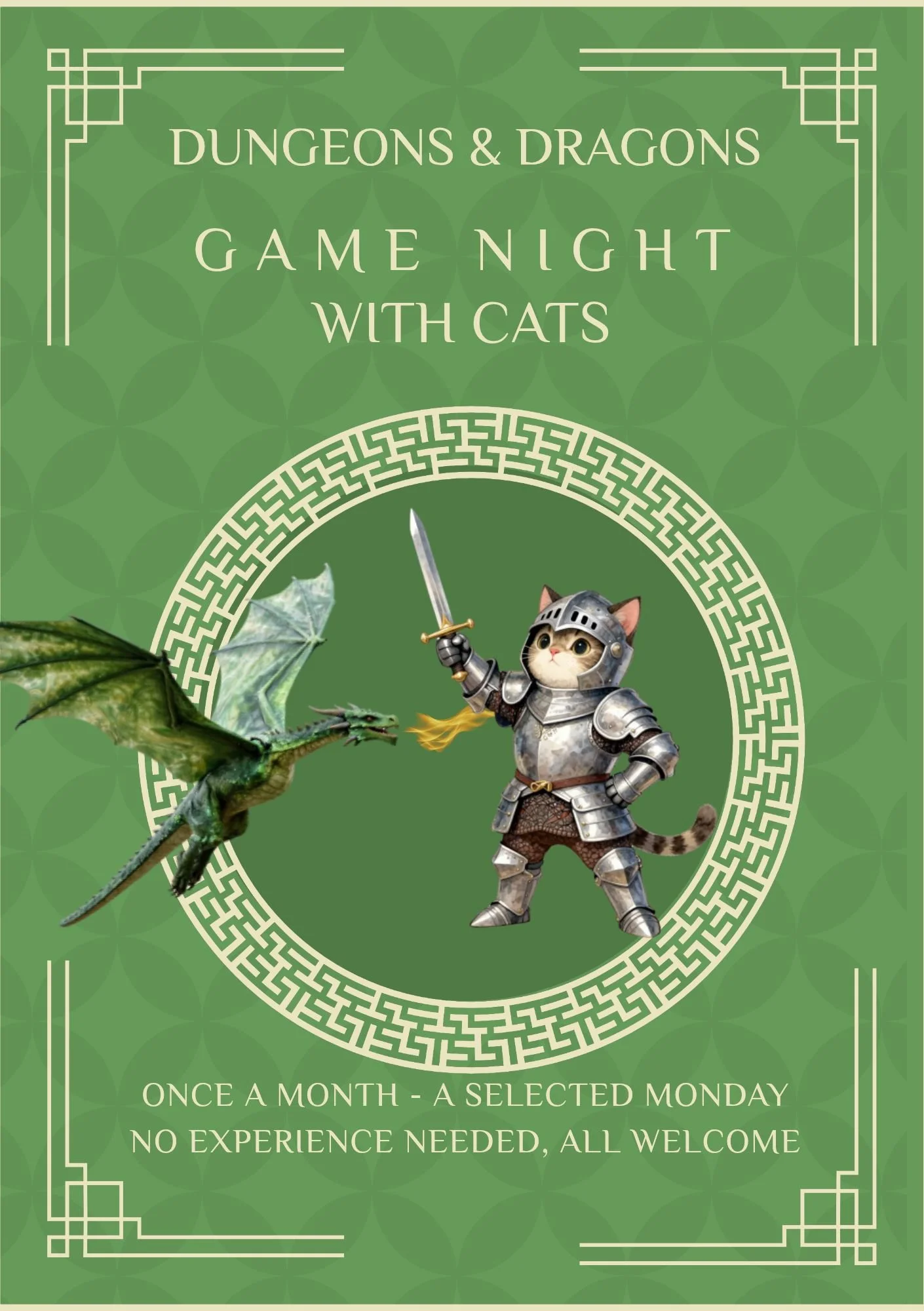 Game Night with Cats: Dungeons &amp; Dragons 