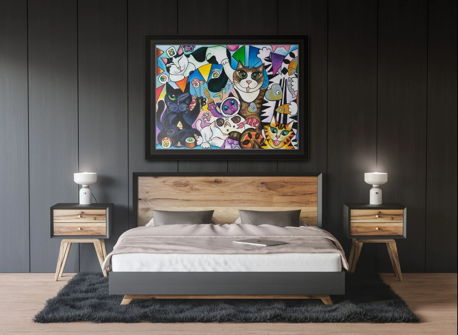 LET’S PURR-TY! - FELINE SUBLIME - ORIGINAL PAINT.jpeg