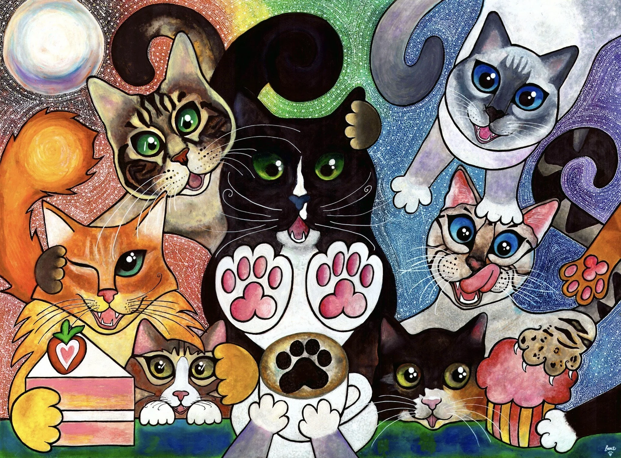 HAPPY HOUR AT THE CAT CAFÉ