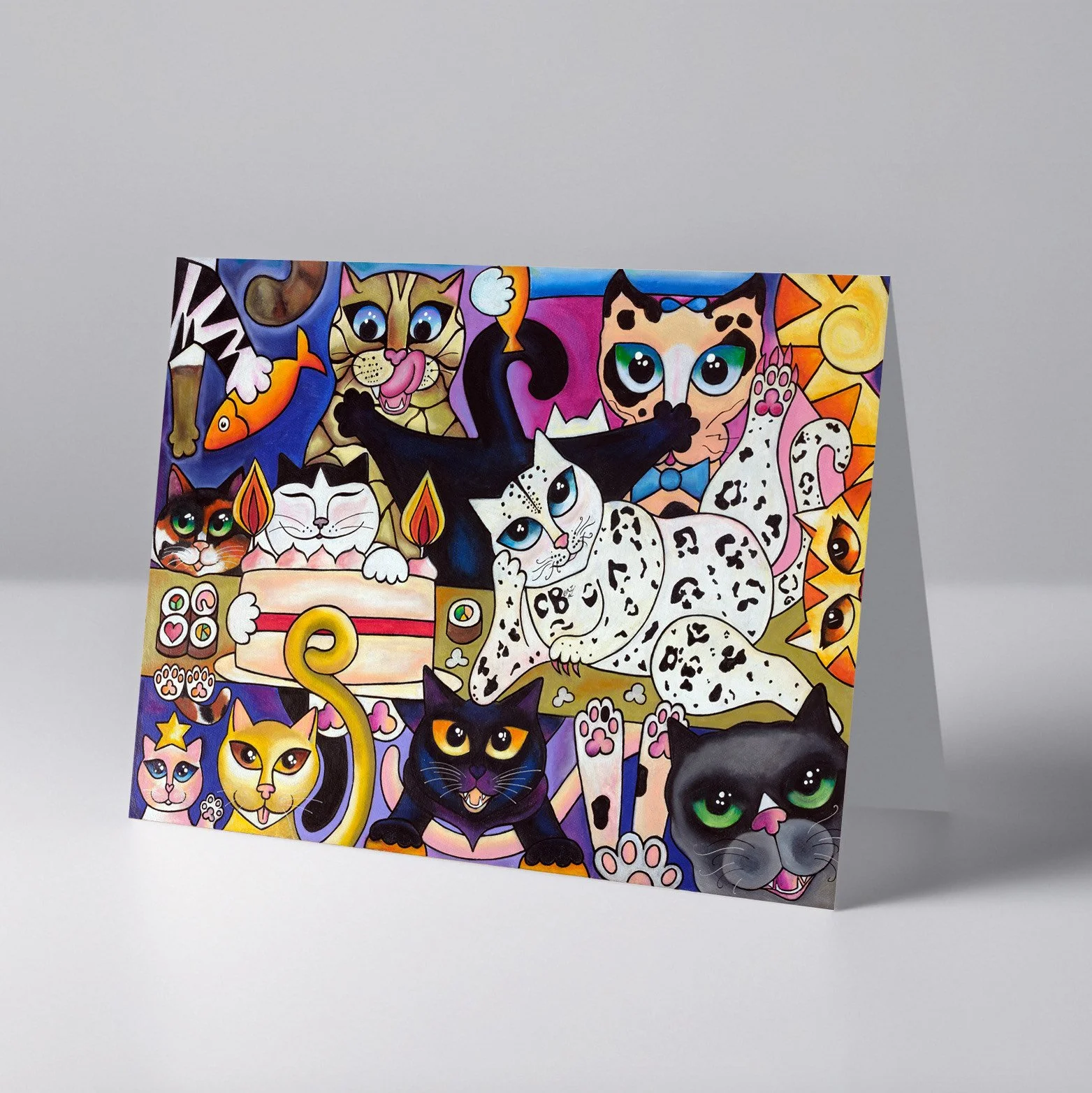 Make A Wish - Feline Sublime  - Postcard.jpeg