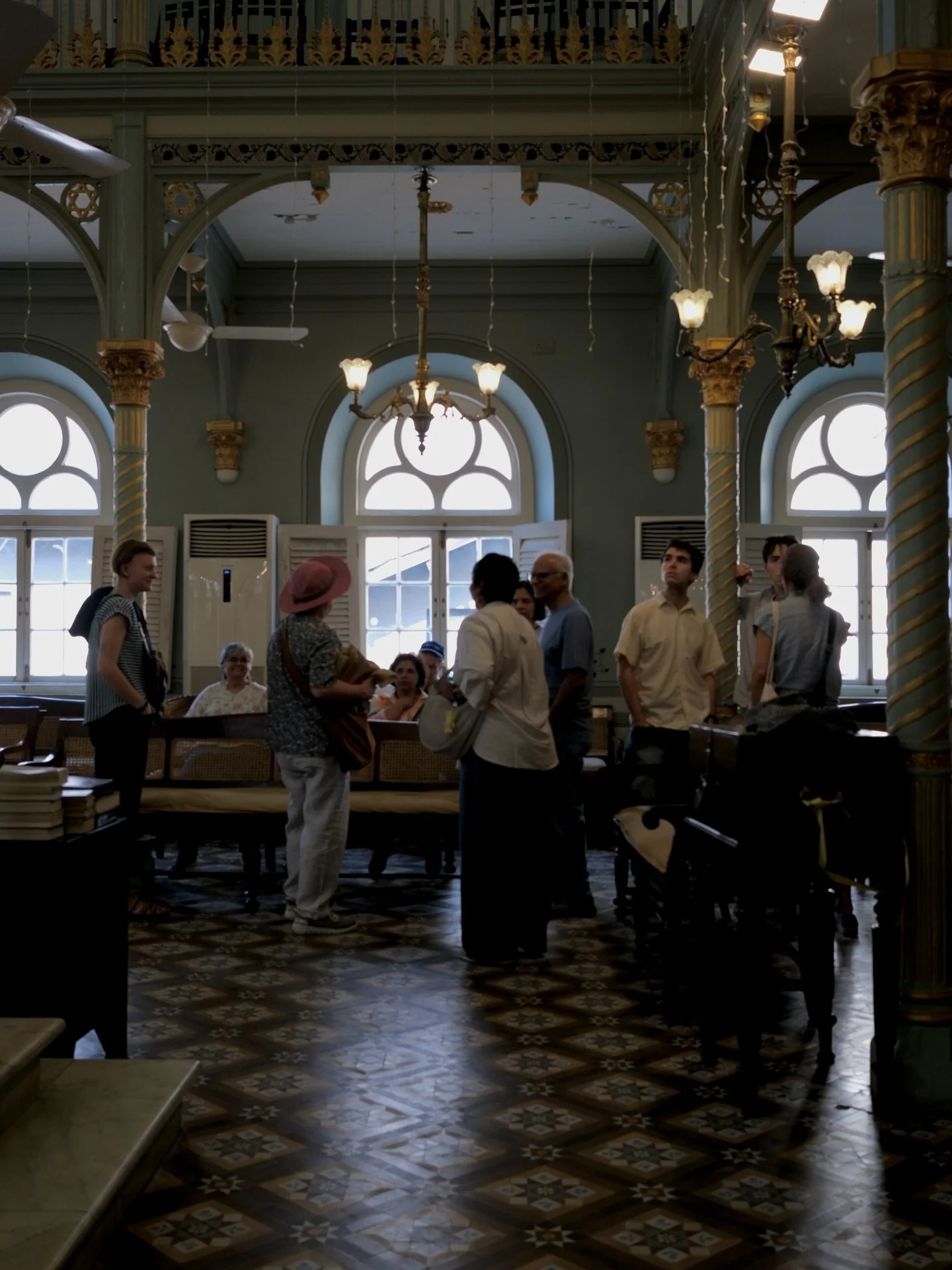 The Knesset Eliyahoo Synagogue is the second-oldest Sephardic synagogue in Mumbai, and has been beautiful restored and maintained in its iconic blue color &mdash; well worth the visit for travelers of Jewish backgrounds or anyone interested in seeing