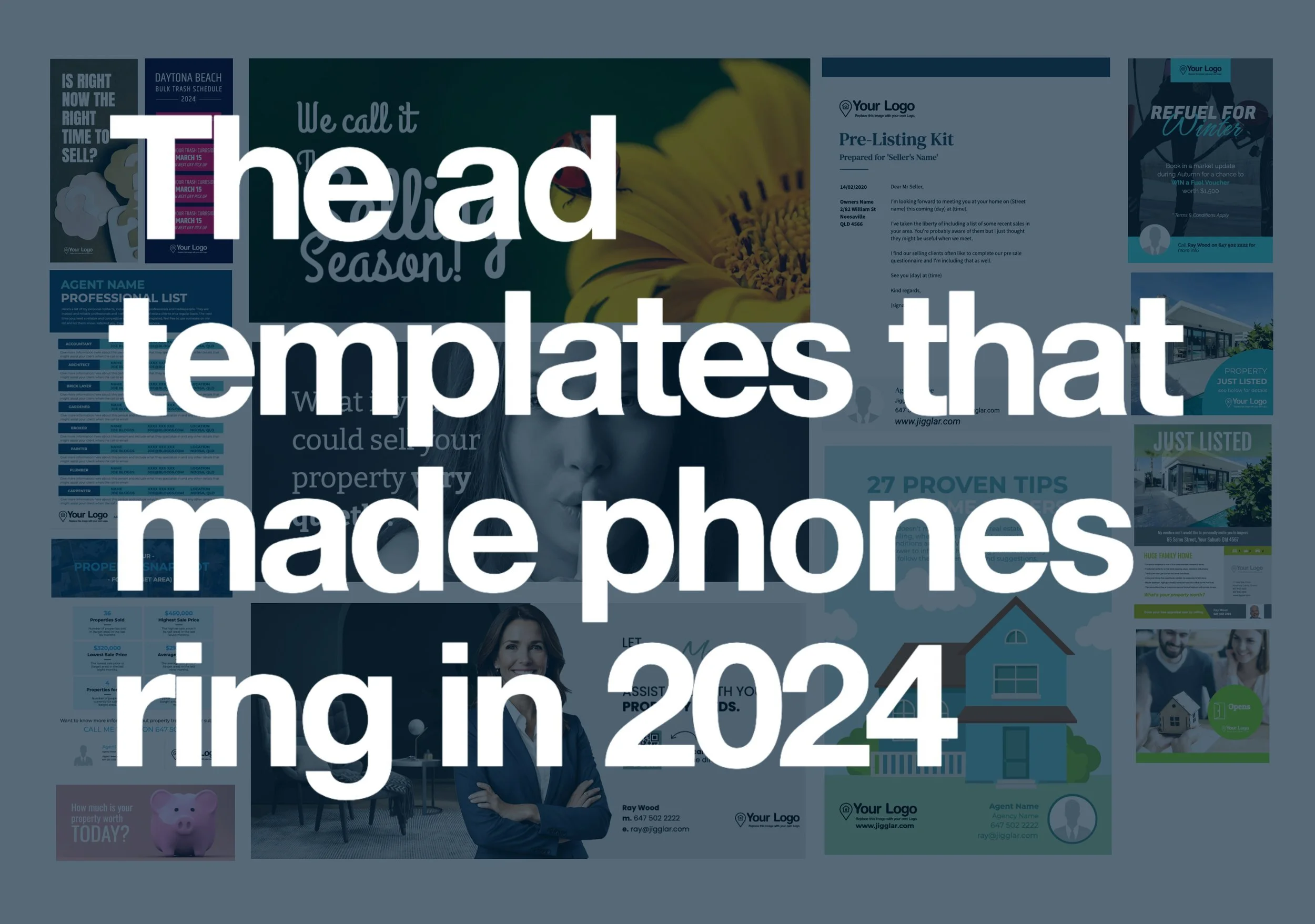 The 14 most popular real estate listing templates and ads for 2024