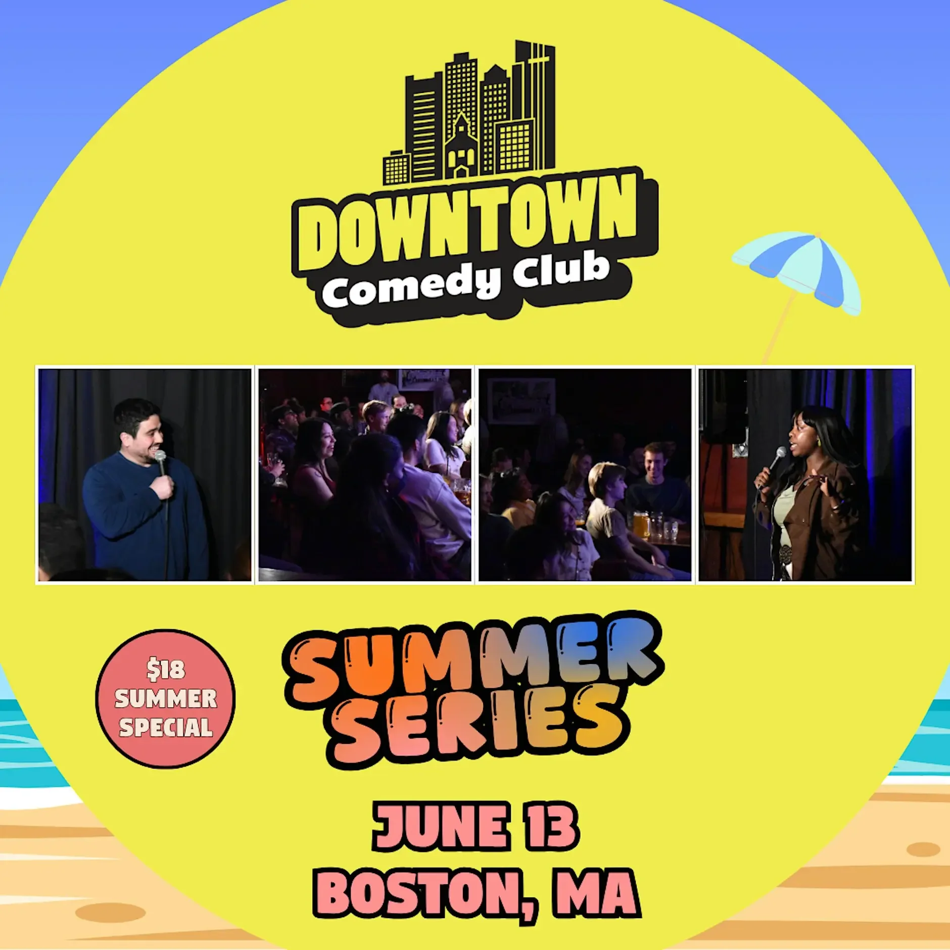 Downtown Comedy Club: Summer Series